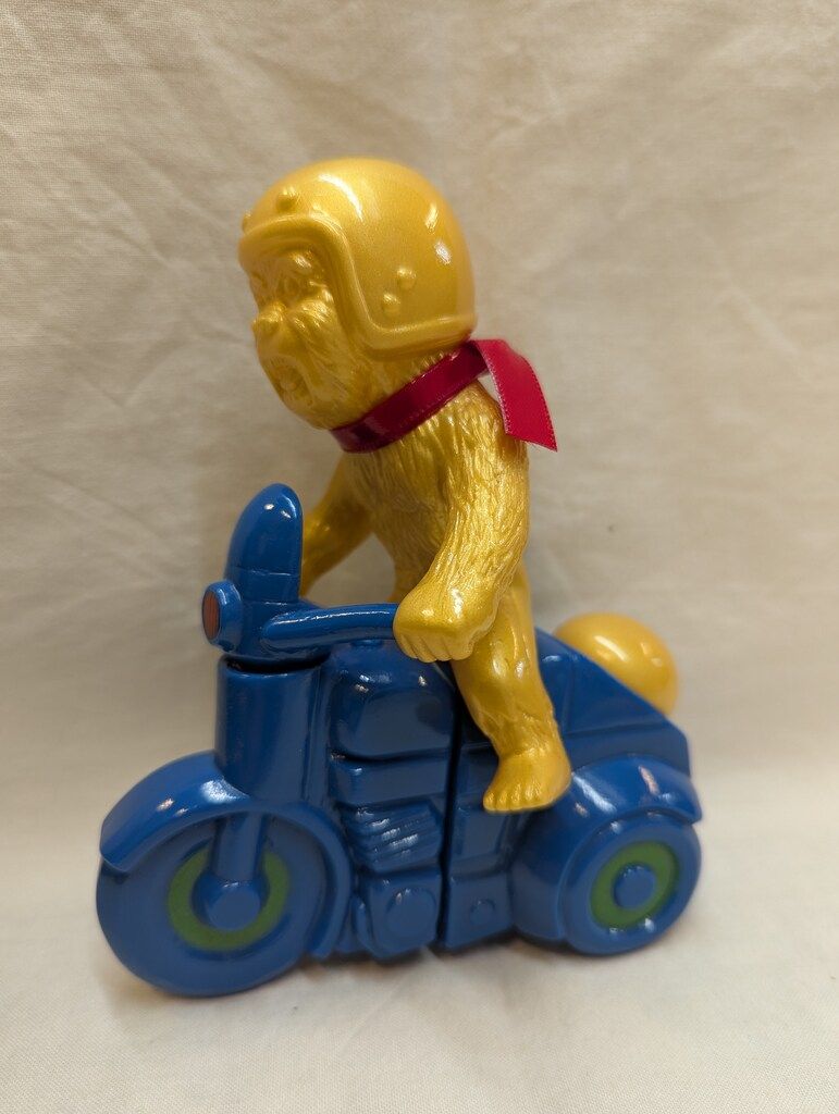 一番星 爆走モンキーマン SFエクストラ2 限定 本体金グリ成型/バイク青