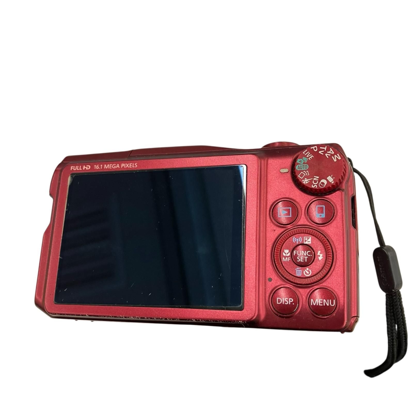 118011 動作未 canon キャノン デジタルカメラ PowerShot SX 700 HS レッド