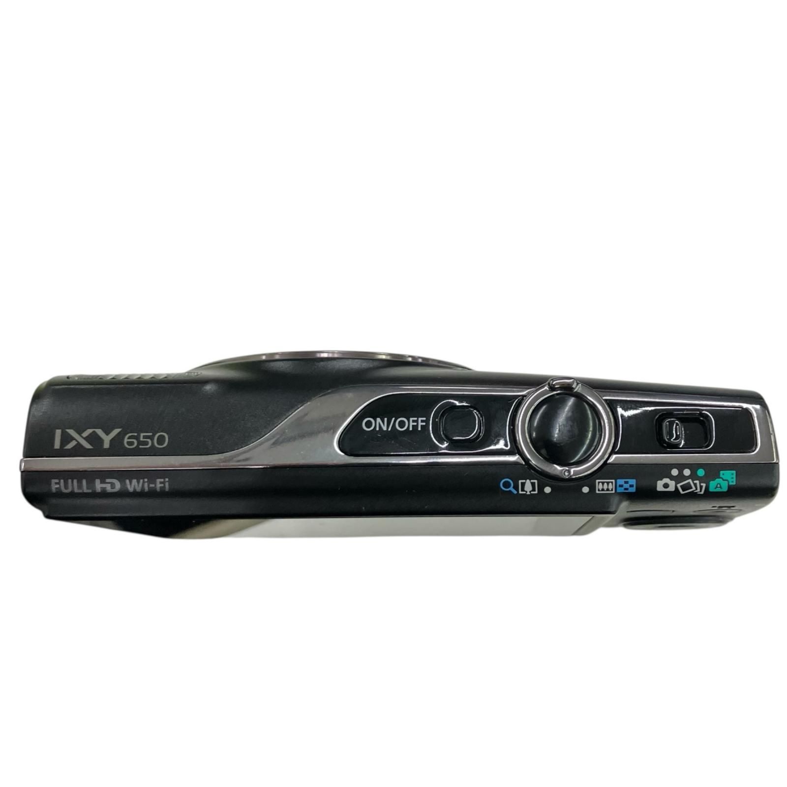 最大90％オフ送料無料。 118011 動作 済み canon キャノン デジタルカメラ IXY650 ブラック 激安で季節を先取り。