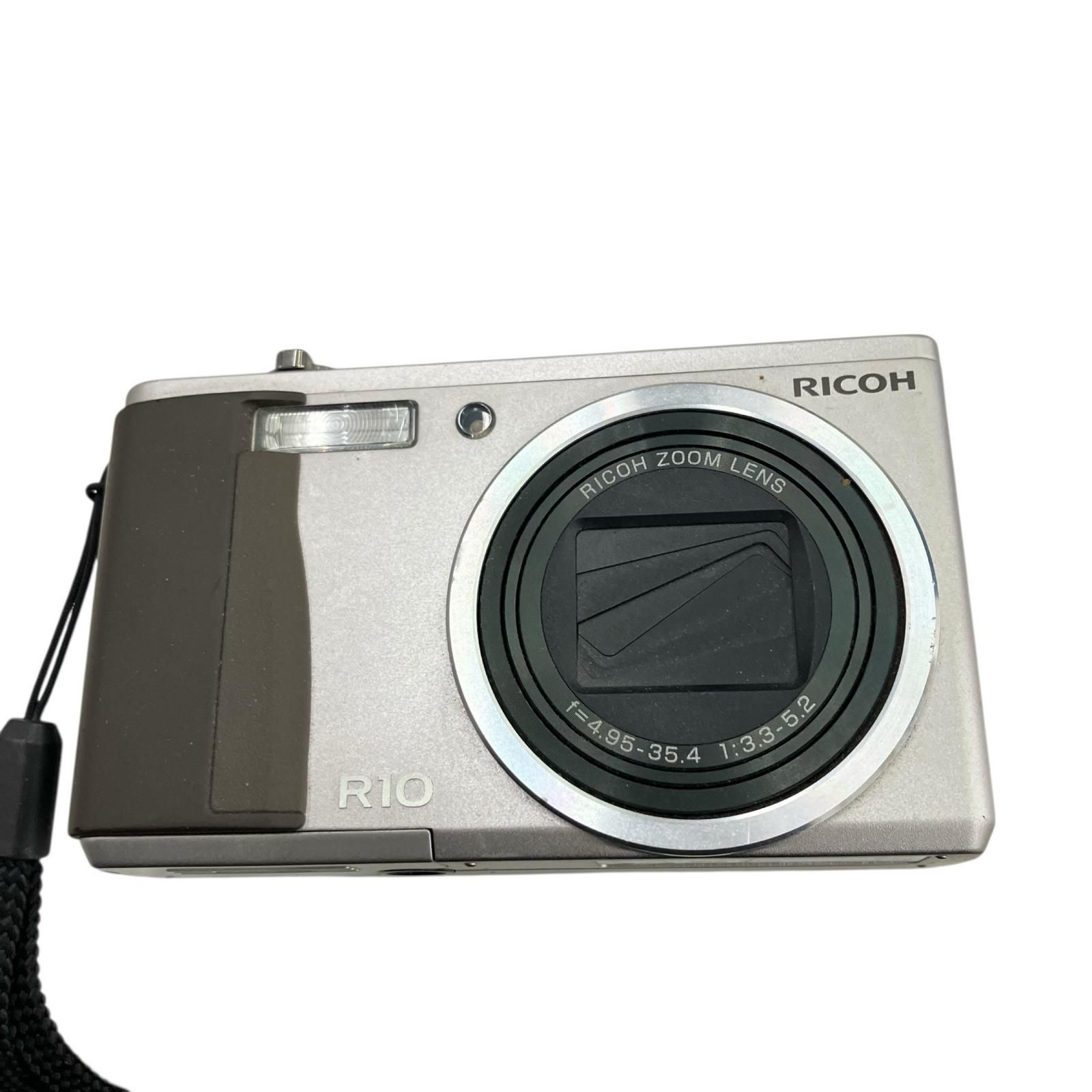 118011 動作未 RICOH リコー デジタルカメラ R10 シルバー