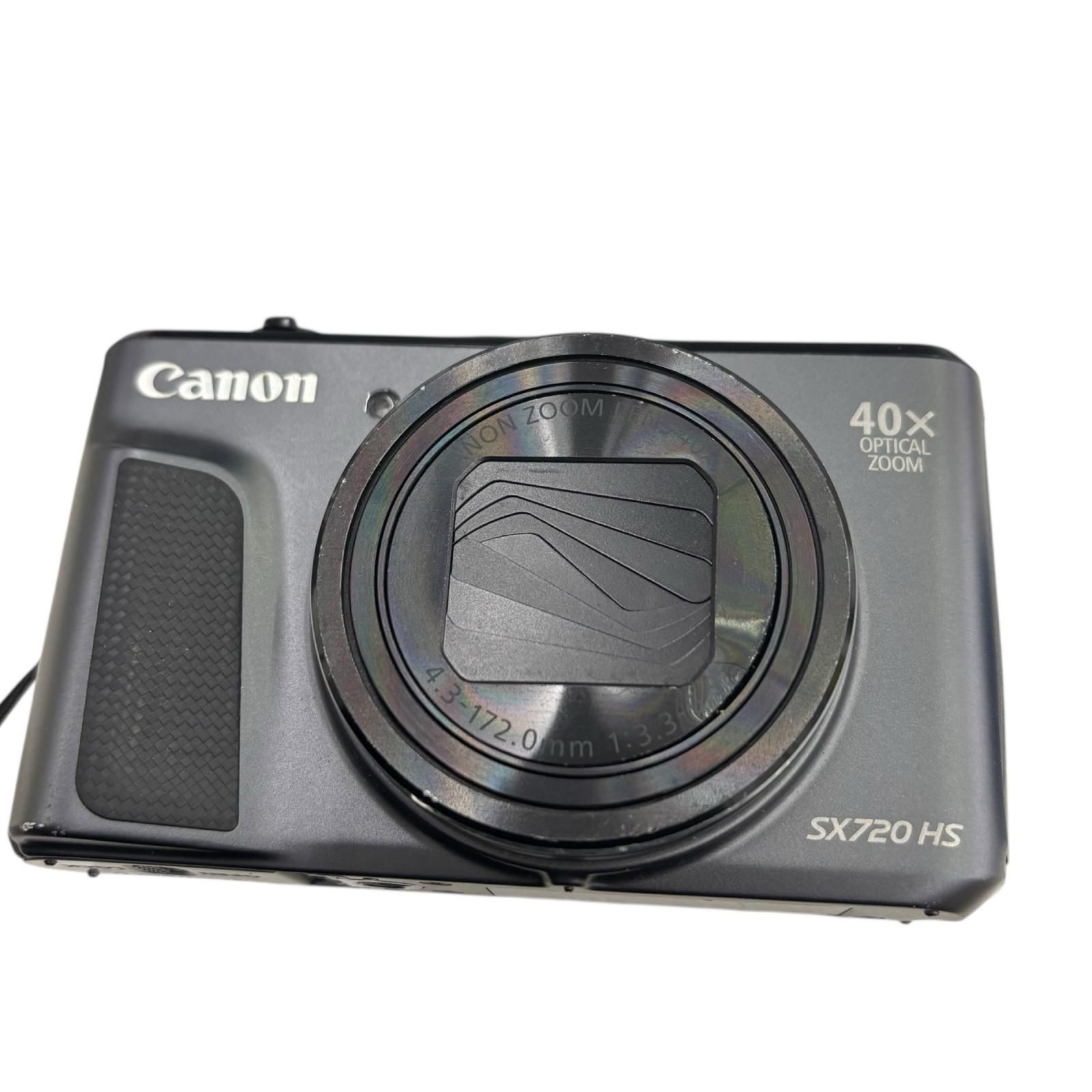 118011 動作未 canon キャノン デジタルカメラ PowerShot SX720HS ブラック