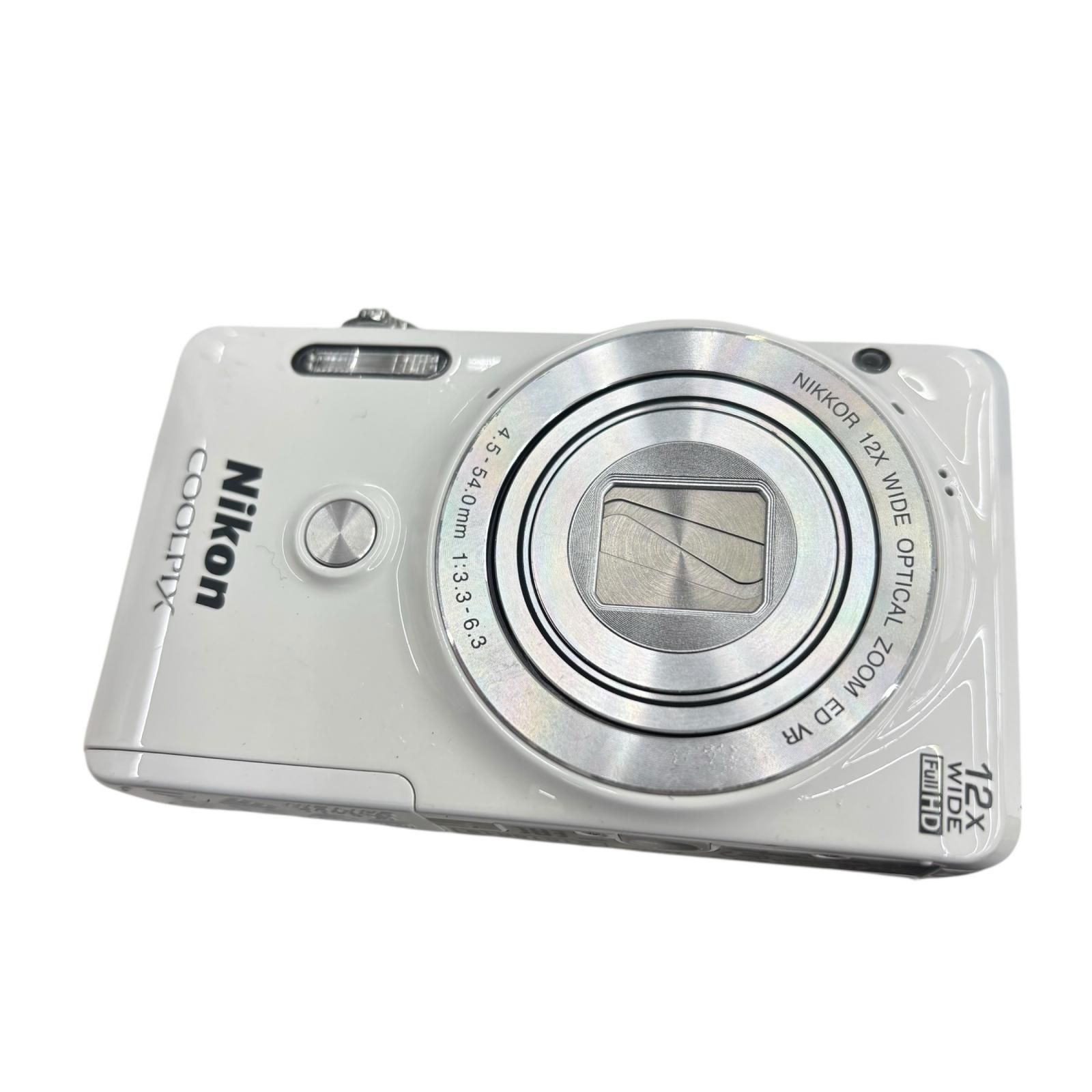 118011 動作 済み Nikon ニコン デジタルカメラ COOLPIX S6900 ホワイト