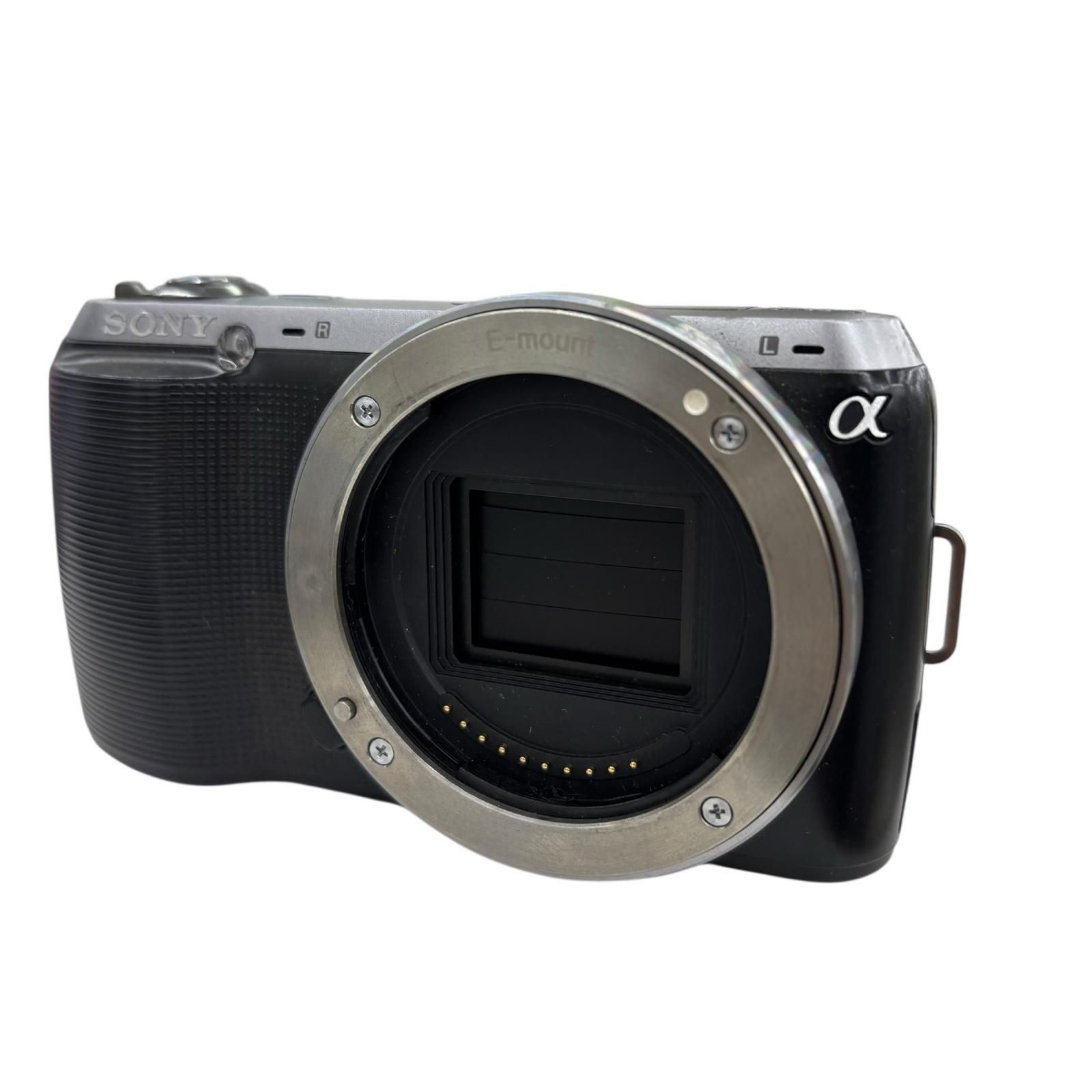 118011 動作未 SONY ソニー デジタルカメラ α NEX-C3 ブラック ボディのみ