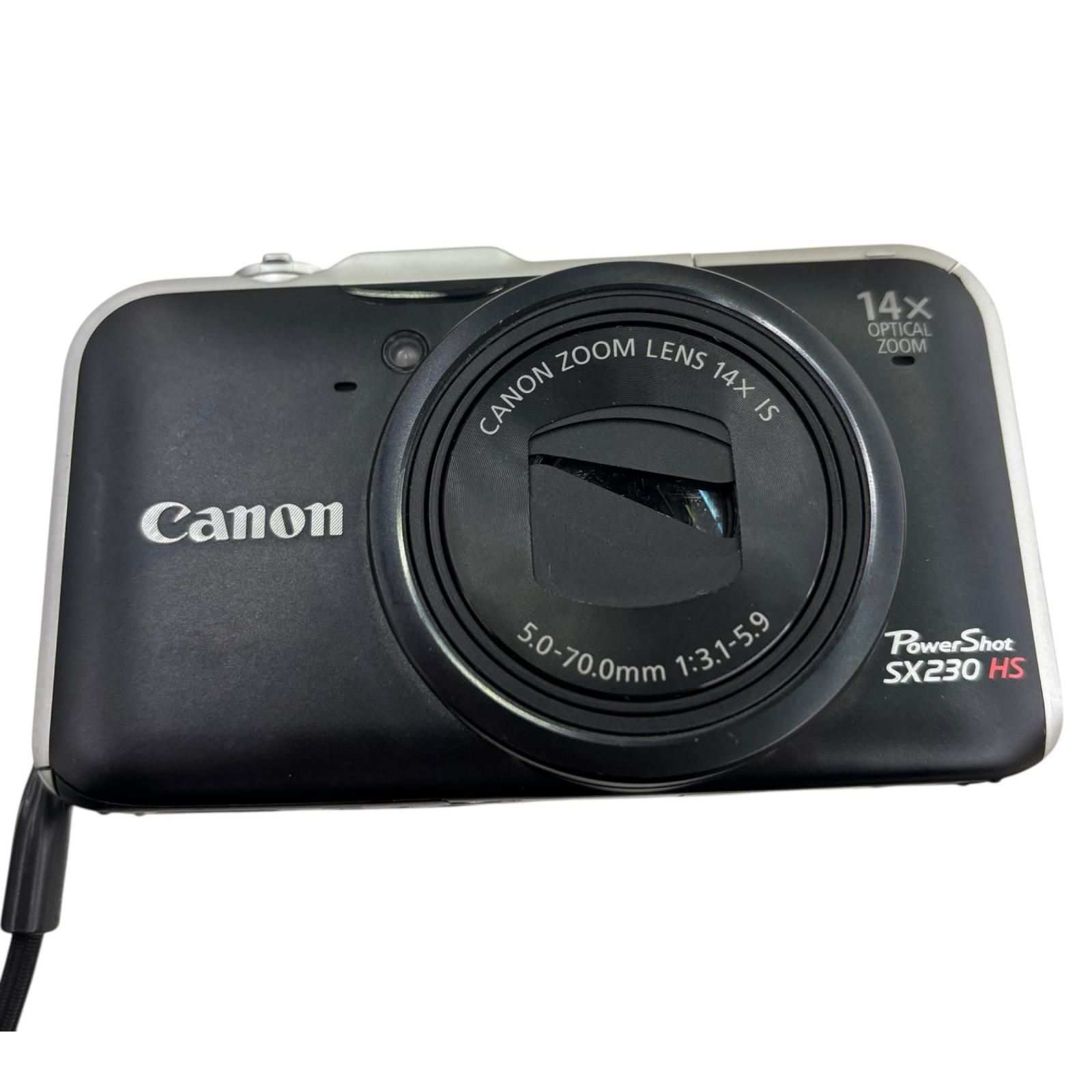 118011 動作未 canon キャノン デジタルカメラ PowerShot SX230HS ブラック
