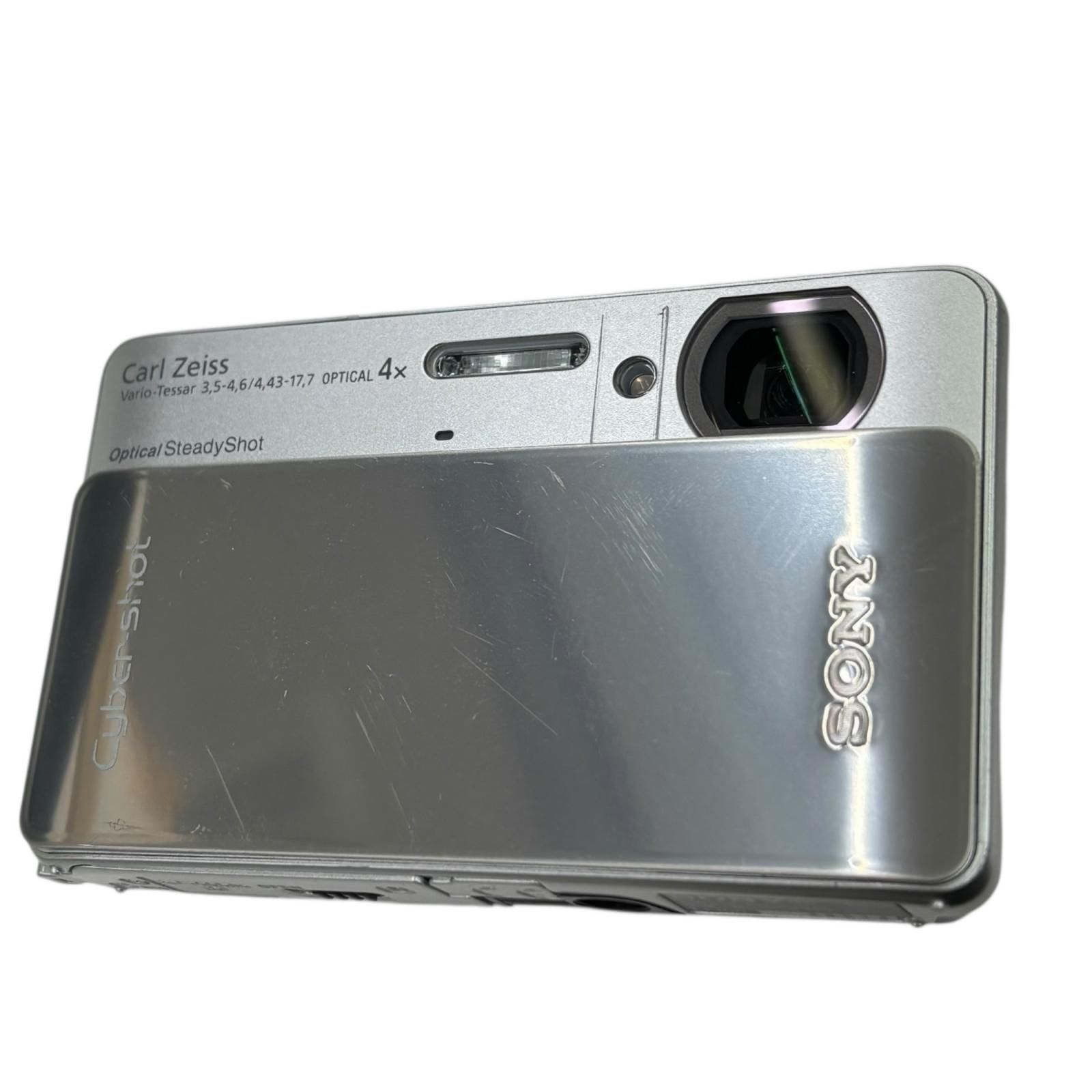 118011 SONY ソニー デジタルカメラ Cyber Shot DSC TX 5 シルバー 防水