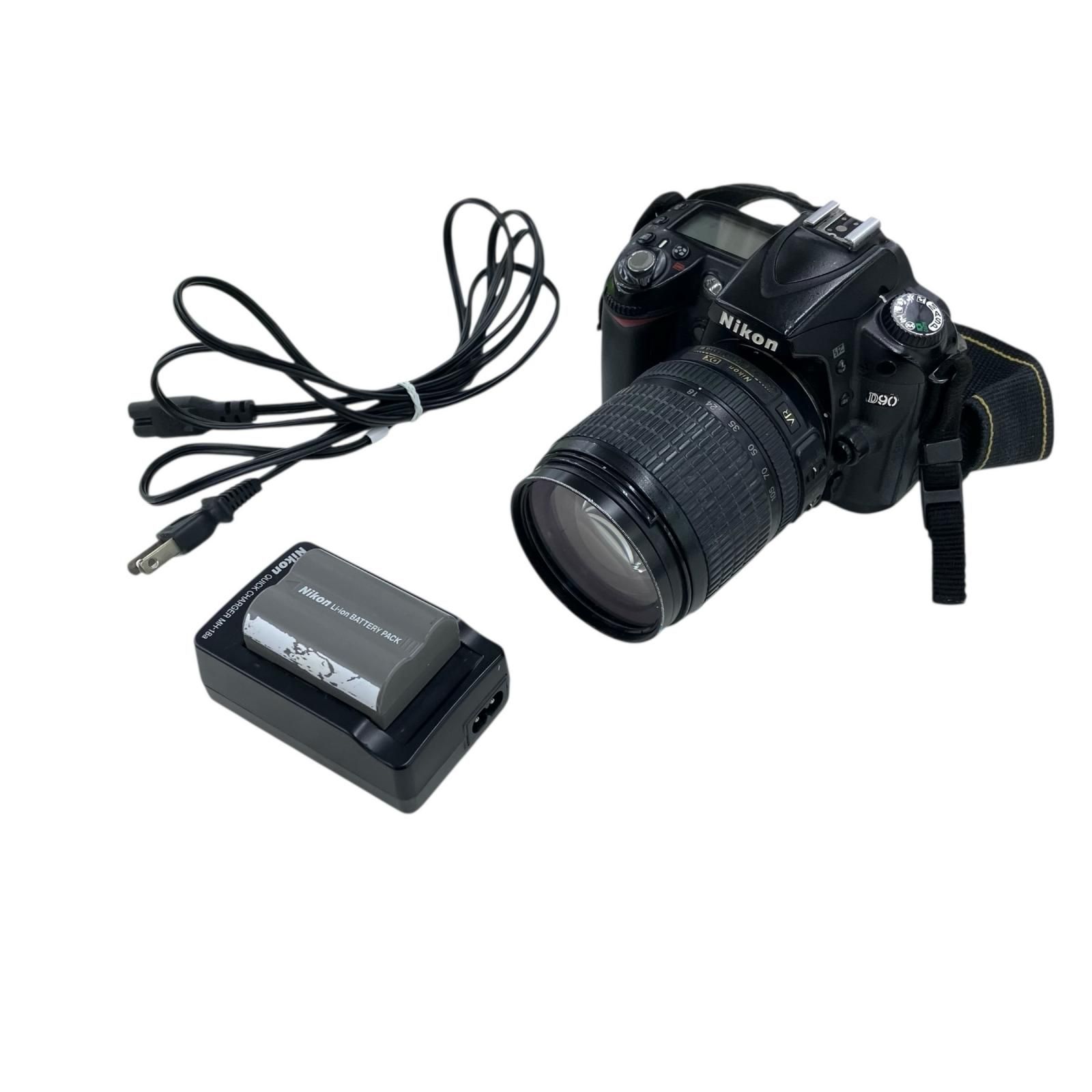 186000 ジャンク品 Nikon ニコン デジタル一眼レフ D90 ブラック