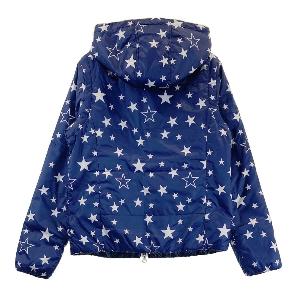 サイズ M CALLAWAY キャロウェイ リバーシブル2WAY フード付き中綿ジャケット 星柄 ネイビー系 240101432406 ゴルフウェア レディース ストスト