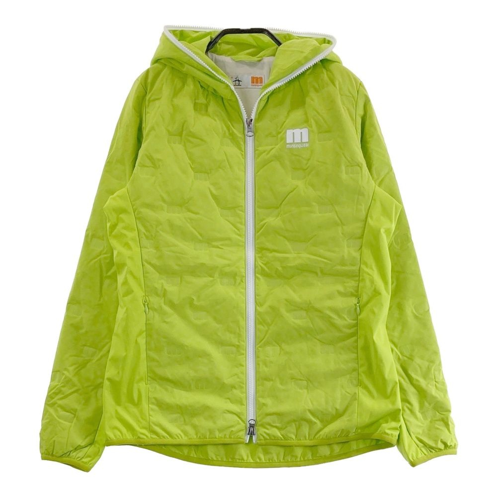 サイズ M MUNSING WEAR マンシングウェア ダウンジャケット パーカー グリーン系 240101464050 ゴルフウェア レディース ストスト