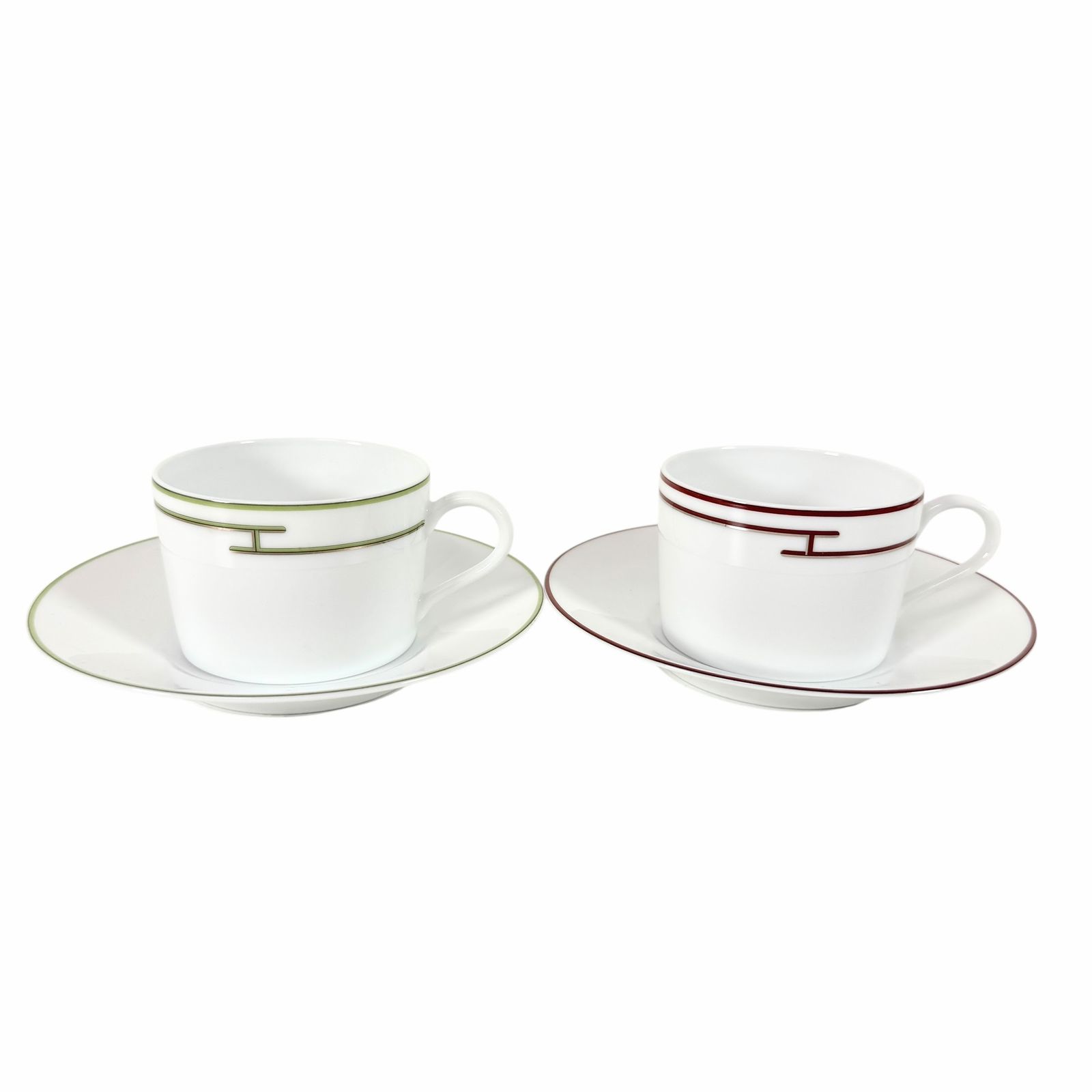 エルメス カップ ソーサー 2個セット J0399