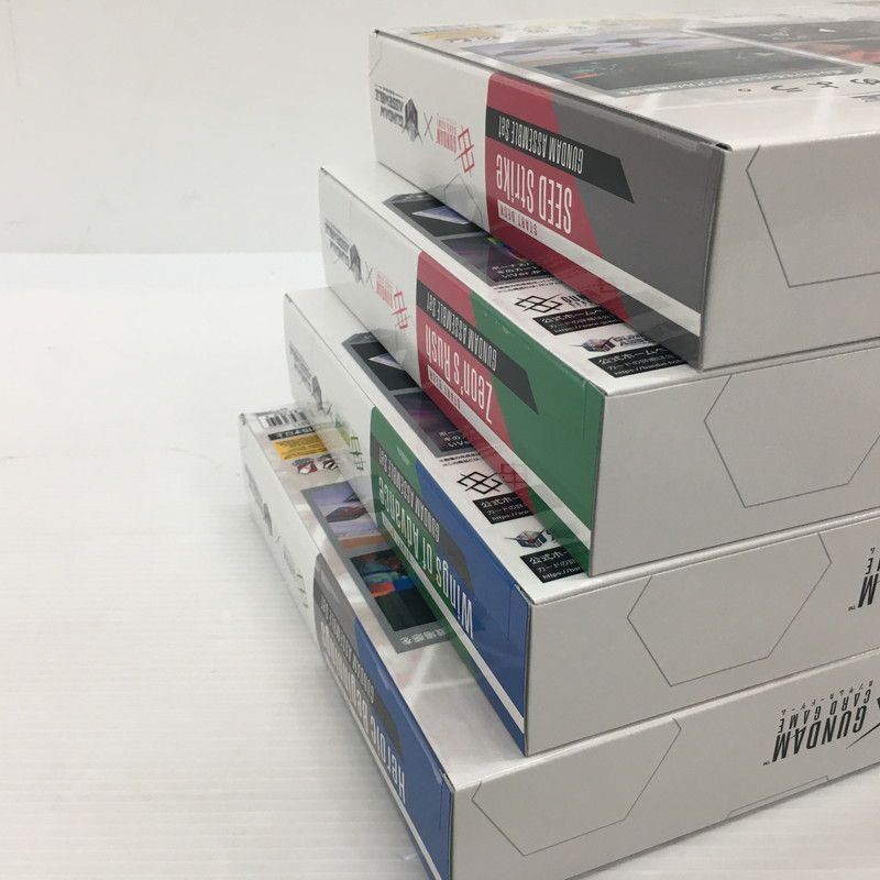 ガンダムカードゲーム スタートデッキ アッセンブルセット 4種セット