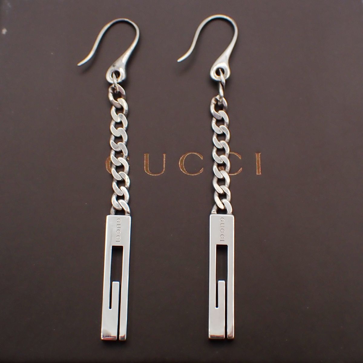 GUCCI グッチ ピアス GG シルバー 925 09BS313