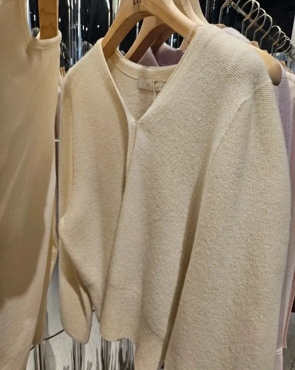  アラウンドユル エテカーディガン 24 fw クリーム 長袖 カーディガン ボレロ アンサンブル