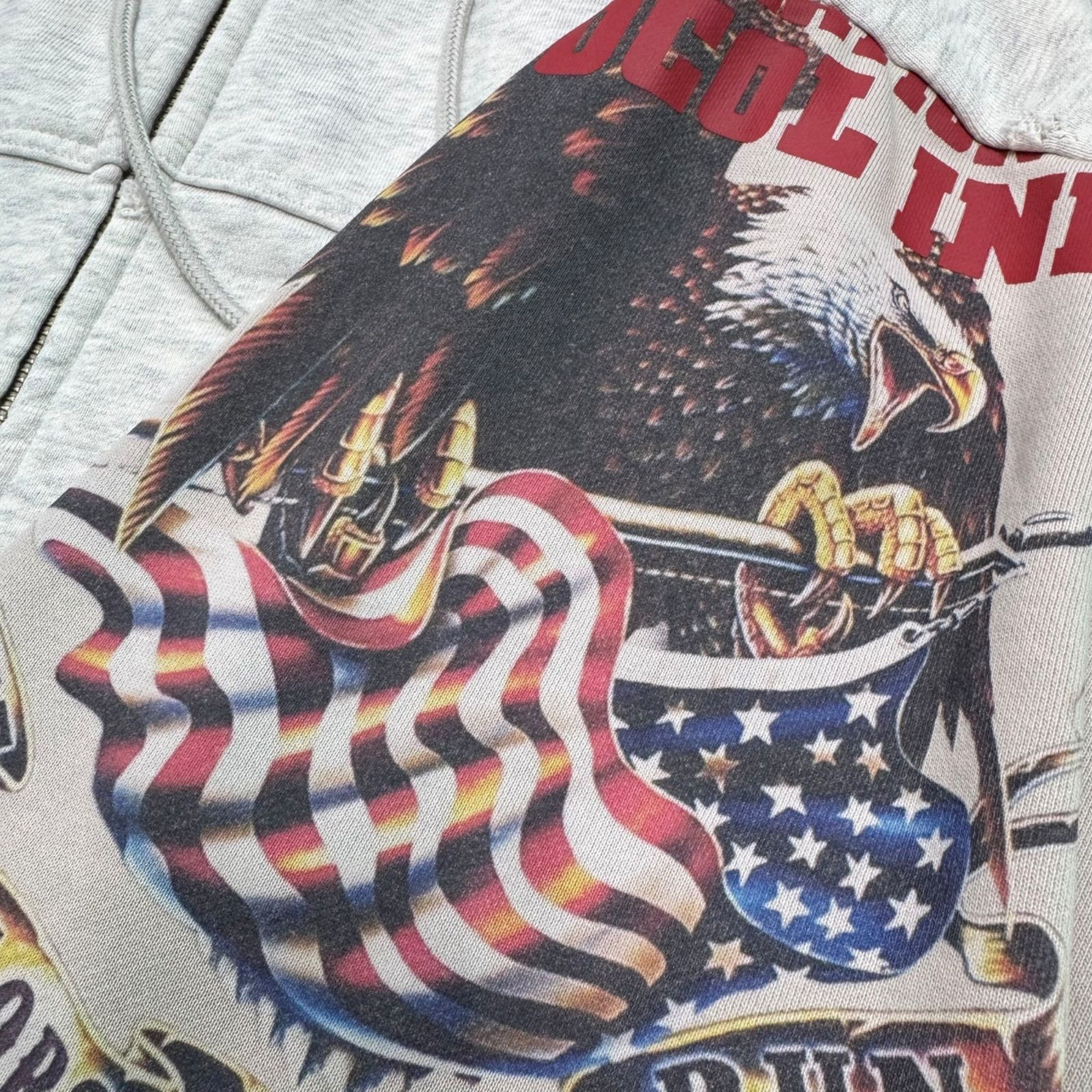 PROTOCOL INDEX】 UPSIDE DOWN ZIP HOODIE PROJECT G/R プロトコル