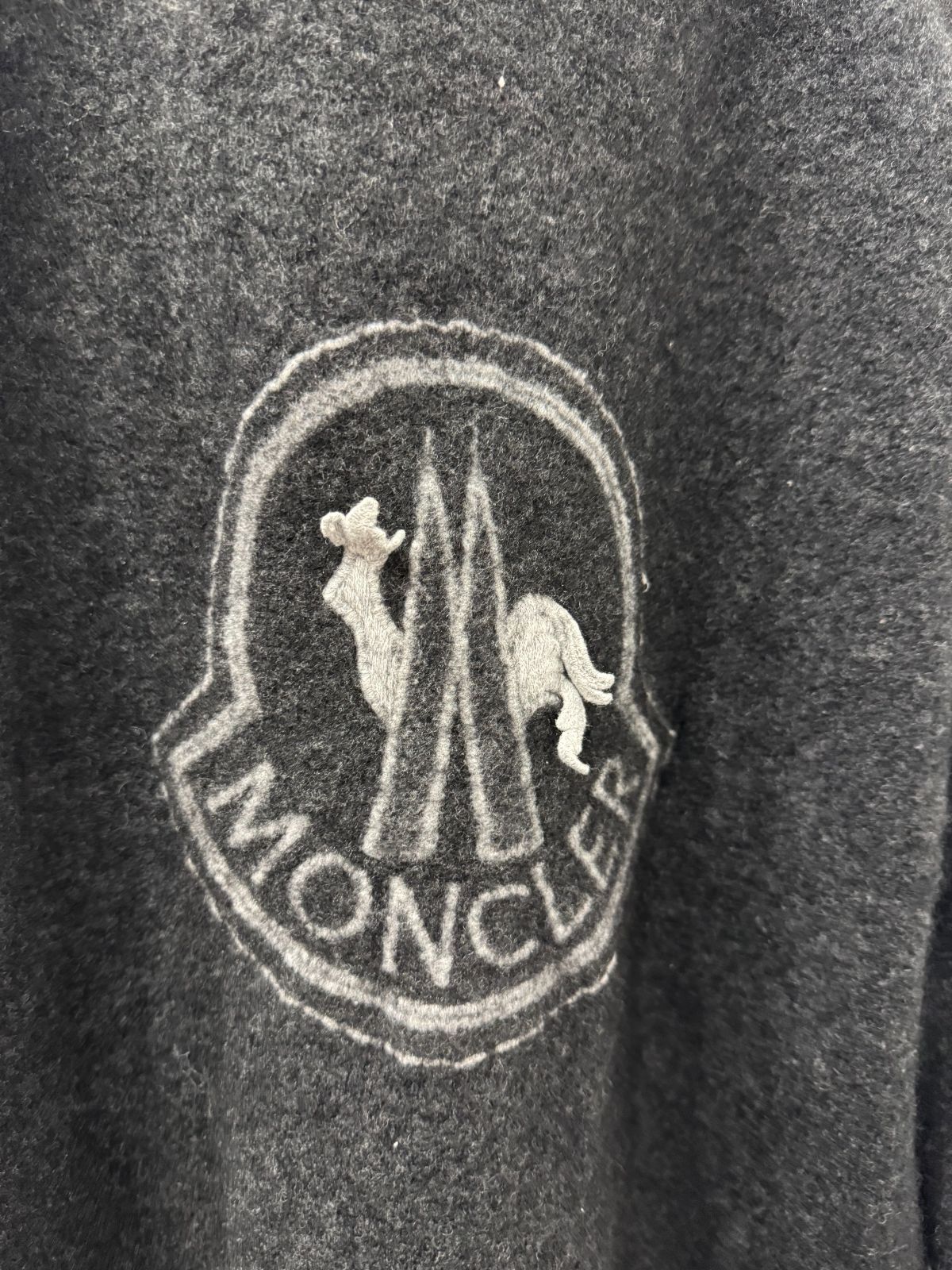  MONCLER モンクレール レディースカーディガン S グレー 長袖 カーディガン ボレロ アンサンブル