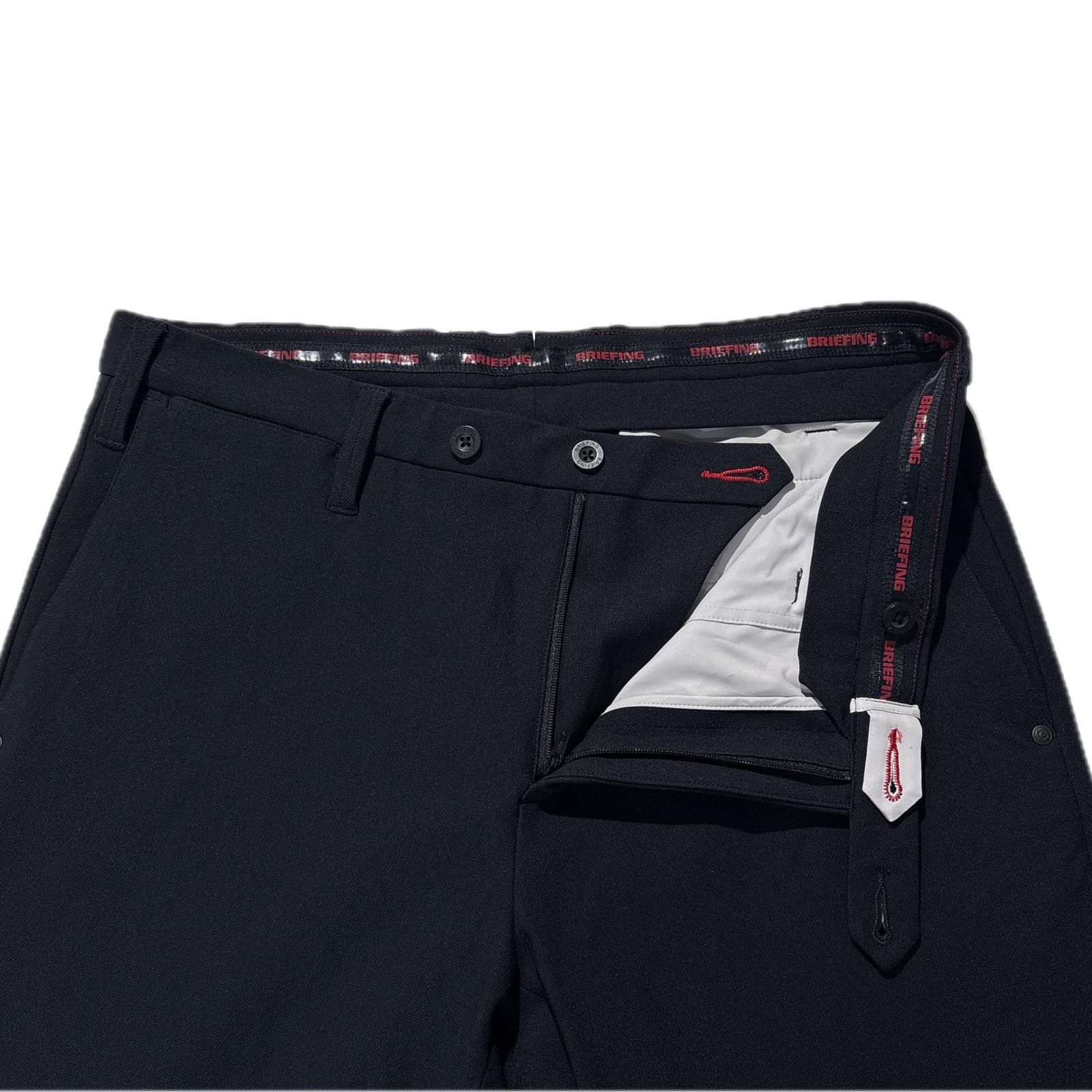中古 メンズ ブリーフィング BRIEFING パンツ L 黒 ブラック シンプル