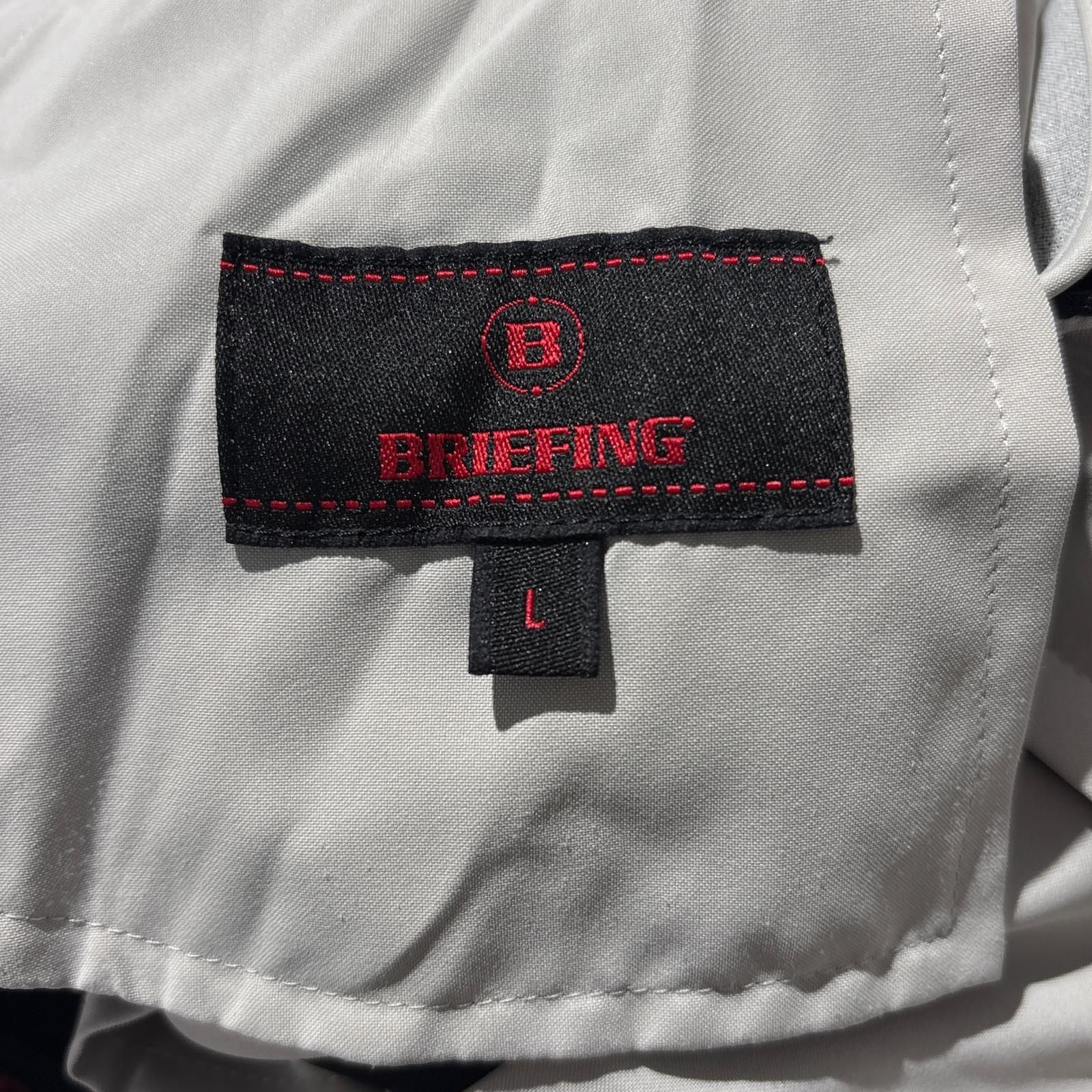 中古 メンズ ブリーフィング BRIEFING パンツ L 黒 ブラック シンプル