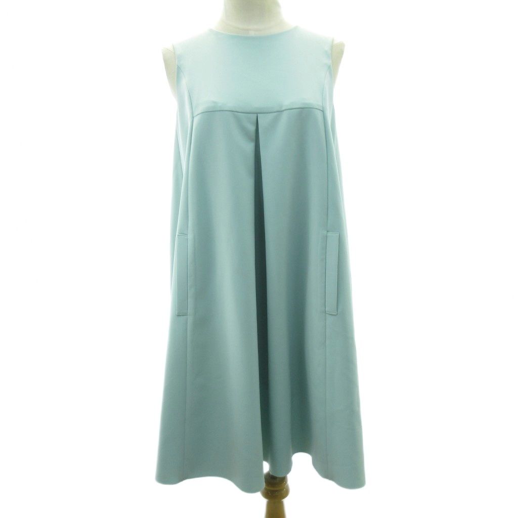 フォクシーニューヨーク　美品　フレアーワンピース　ロング　タック　40 FOXEY NEW YORK 新品同様 フォクシーニューヨーク New Standard