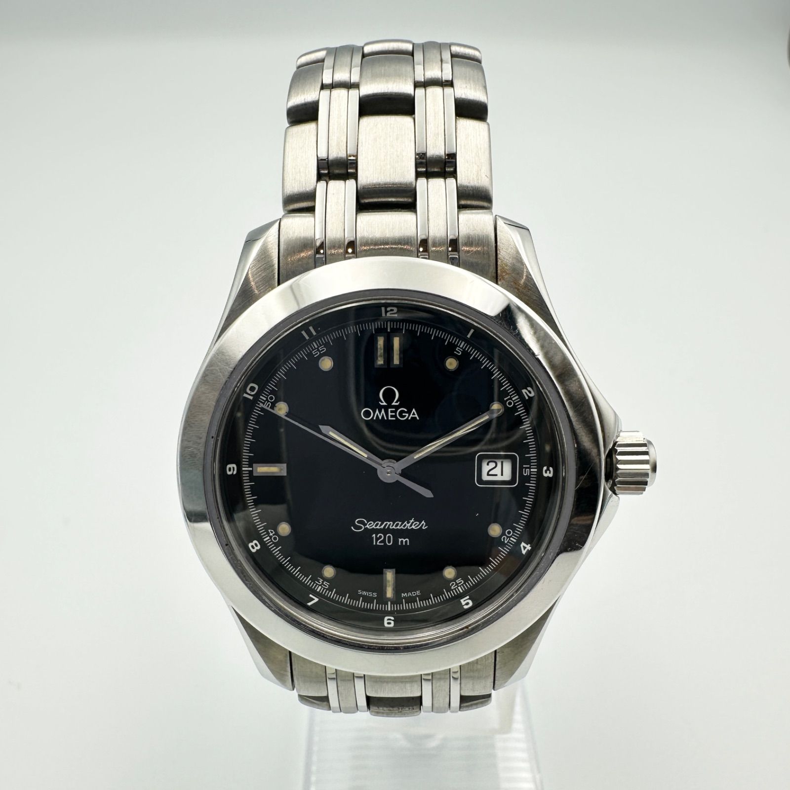 OMEGA オメガ シーマスター 120m クォーツ 稼働品
