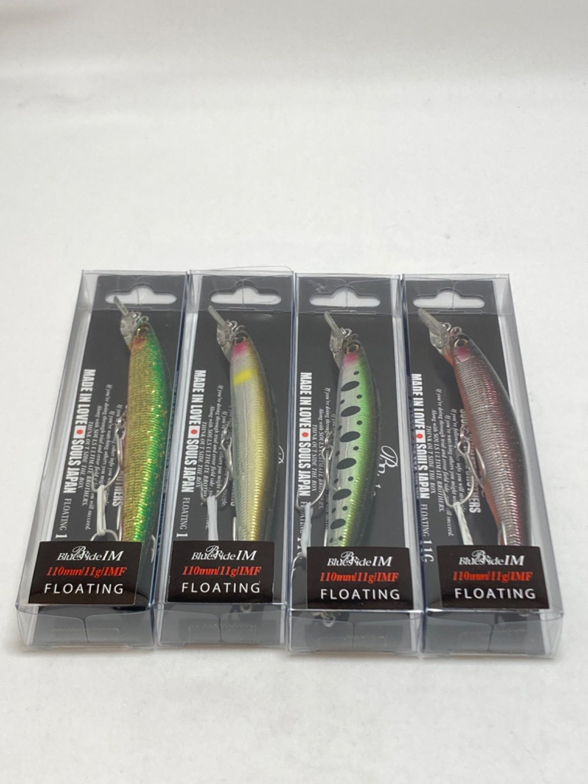 ソウルズ ブルースライド IM110 楽天市場】ソウルズ(SOULS) ブルースライドIM 110 #03 キンアカ