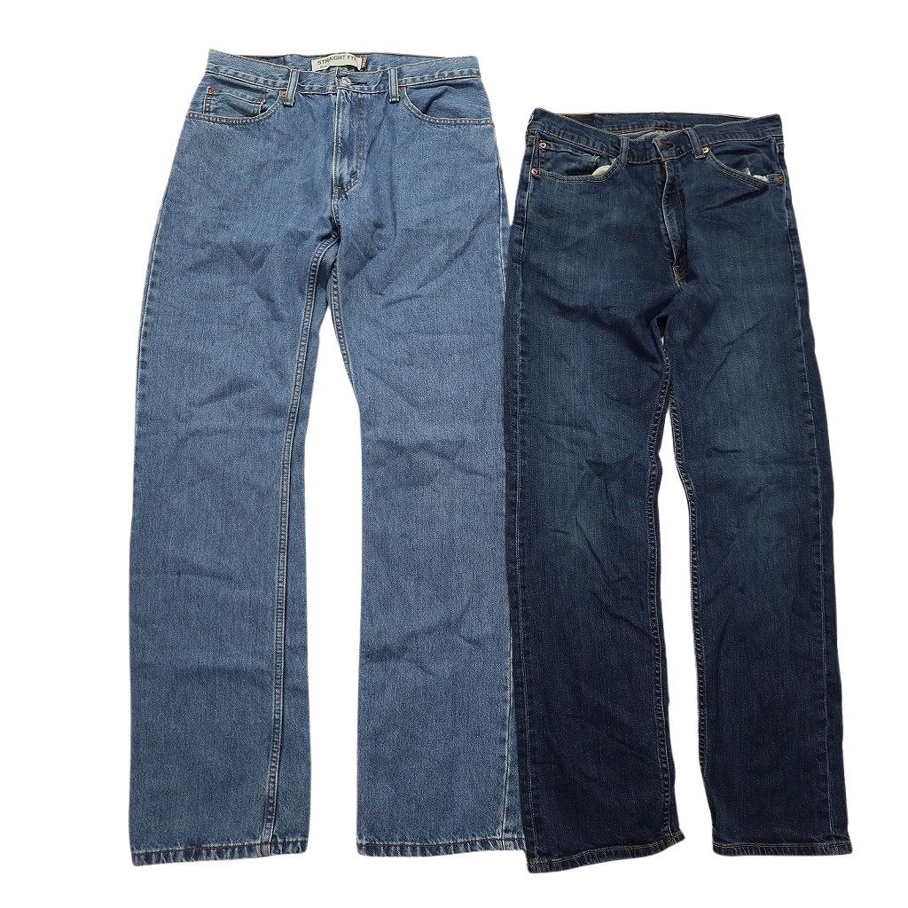 古着卸 リーバイス 505 デニム パンツ セット メンズ 32 インディゴブルー テーパード フェード 古着 NC 4764 その他 メンズ