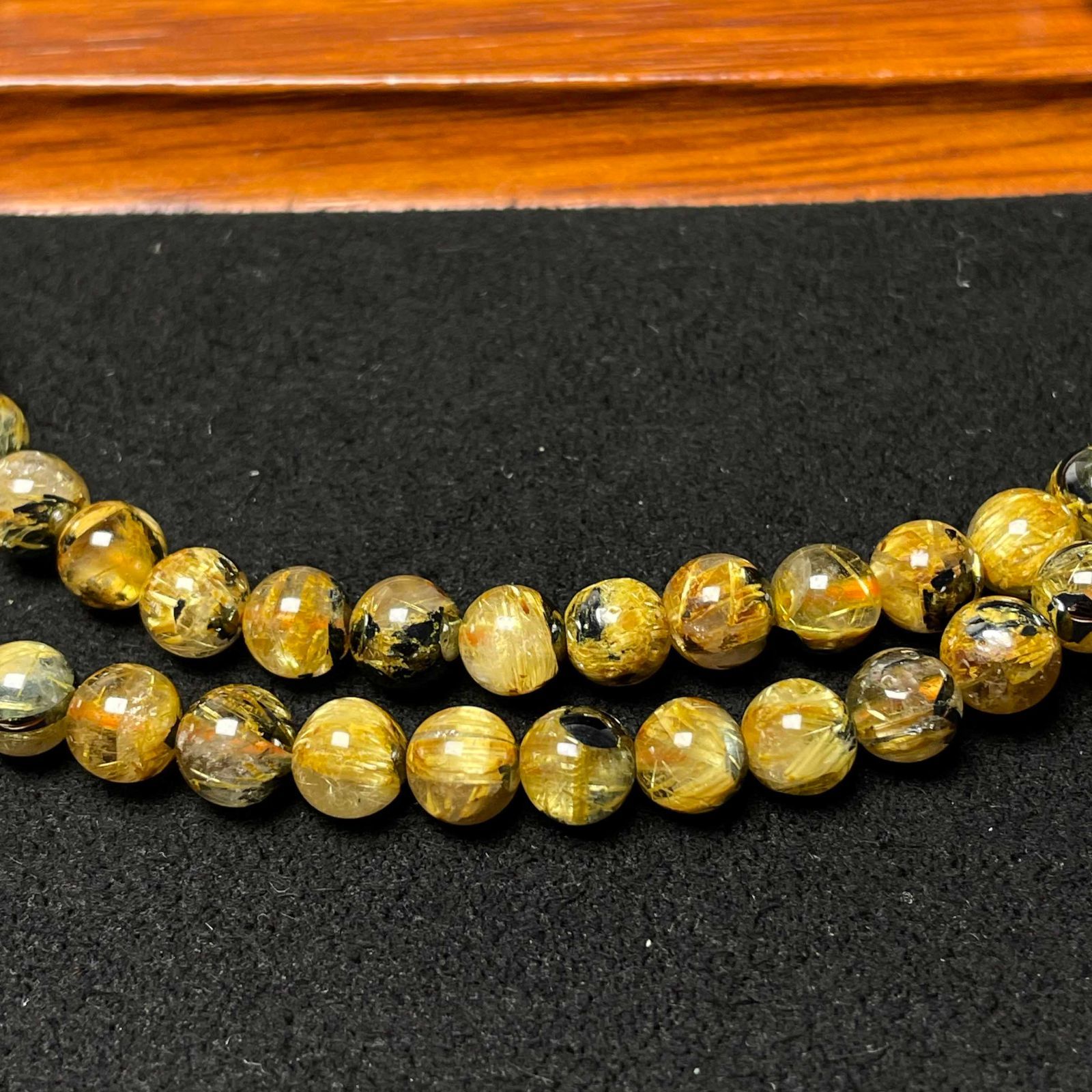 太陽花タイチンルチル 黄金針水晶