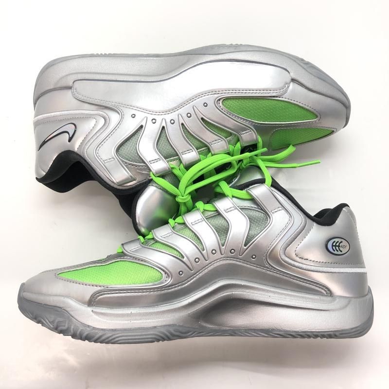  NIKE KD 18 EYBL EPバスケットボールシューズ IF 2518 001 サイズ27 5㎝ シルバー ライトグリーン 91 その他 靴