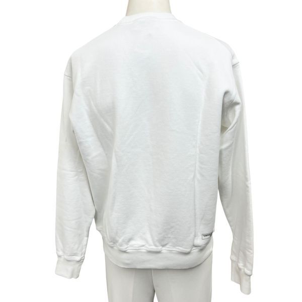 a*a様 DSQUARED2 ディースクエアード2 ホワイト トレーナー Mサイ DSQUARED2 ディースクエアード2 ホワイト トレーナー Mサイズ ホワイト