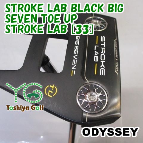パター オデッセイ STROKE LAB BLACK BIG SEVEN TOE UP/STROKE LAB [33