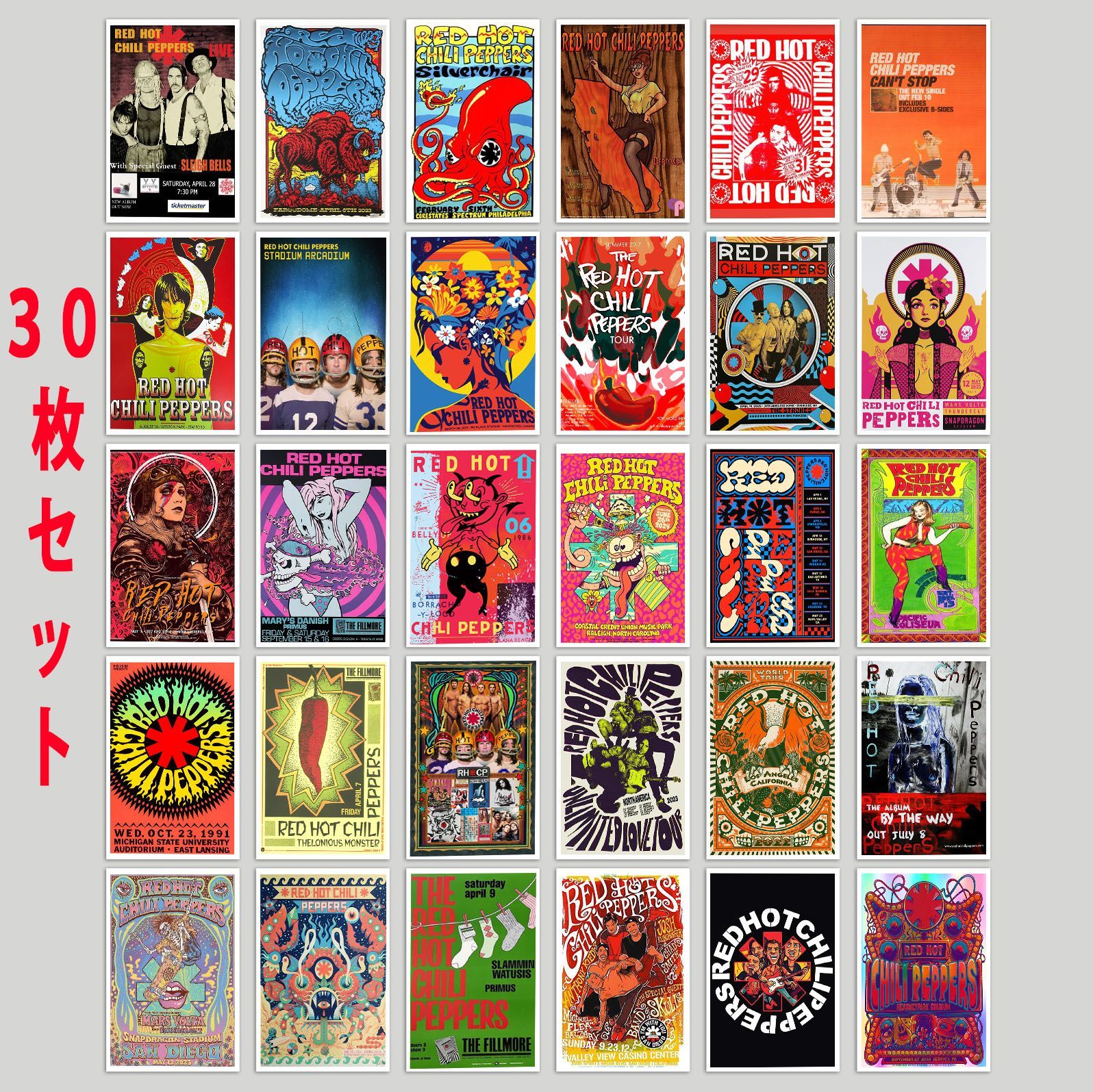 レッド・ホット・チリ・ペッパーズ Red Hot Chili Peppers レッチリ