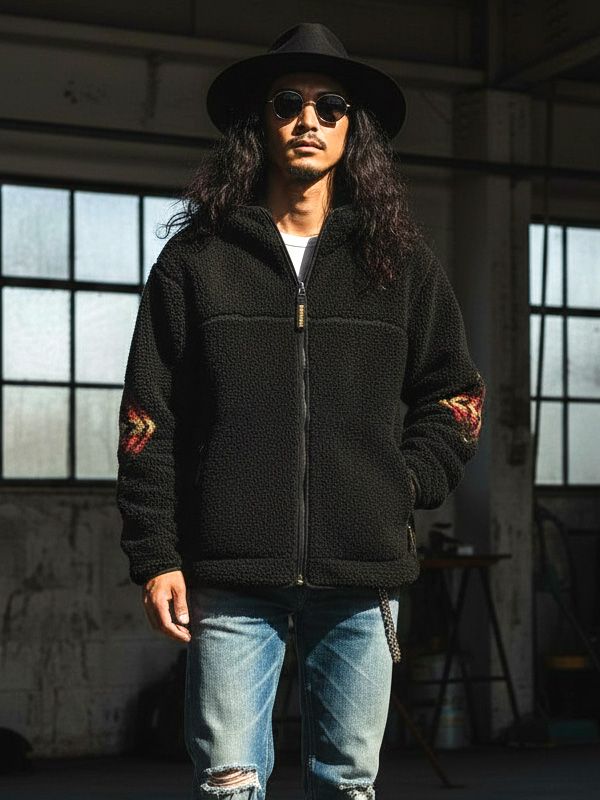 PENDLETON ペンドルトン ボア パーカー ジャガード ジップ Harding
