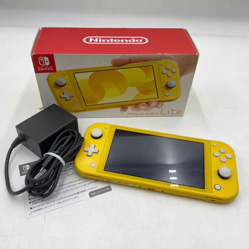 現状渡し品 Nintendo Switch Lite ニンテンドースイッチ ライト イエロー ゲームハード 034-250830-yo-5-tei