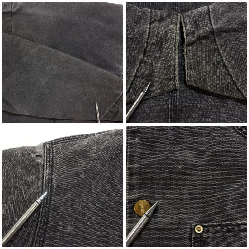 Carhartt ミシガンチョアコート ビンテージ 裏地ブランケット ダッグ地 90s vintage Carhartt ダック 裏地ブランケット ミシガンチョアコート