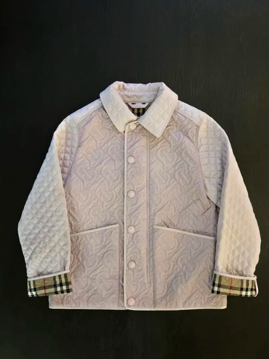 バーバリーキッズ モノグラム キルティングジャケット 10Y