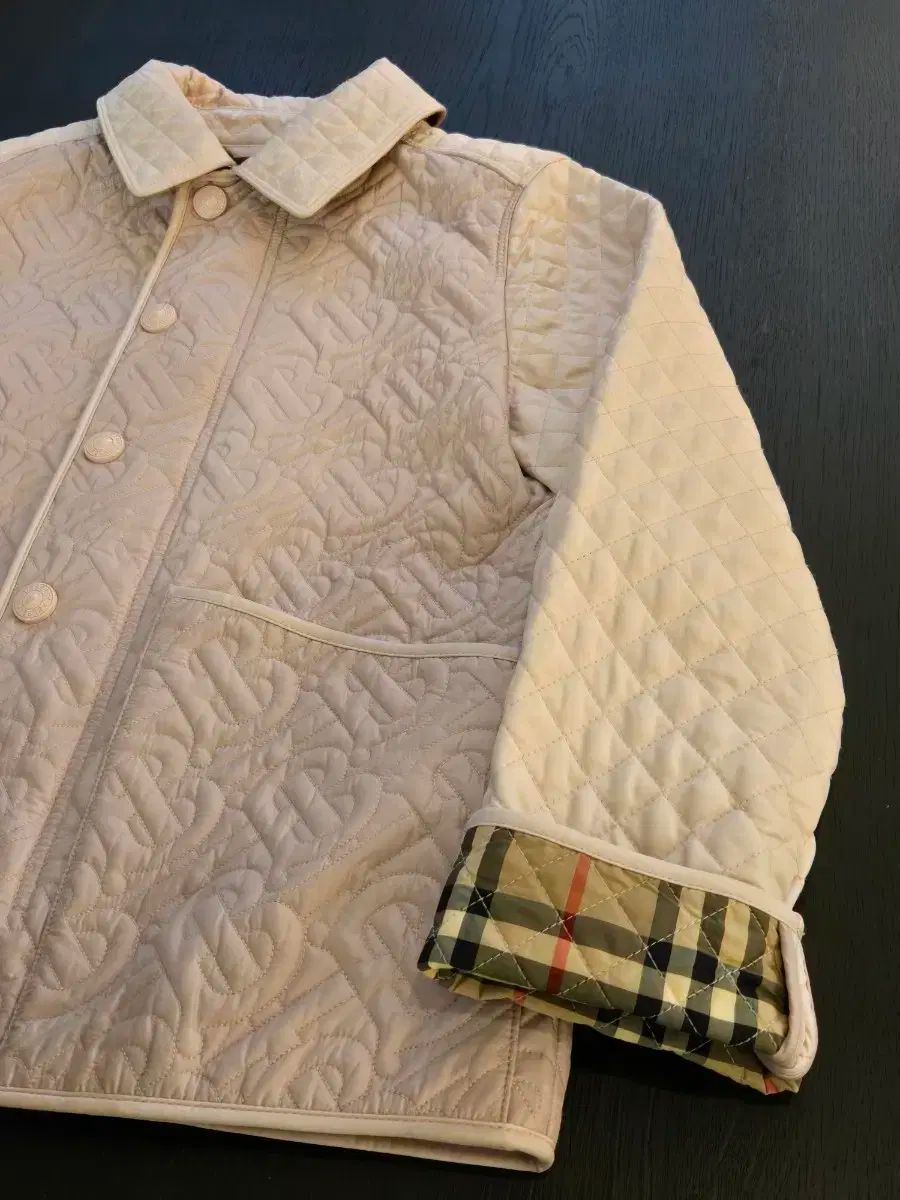 バーバリーキッズ モノグラム キルティングジャケット 10 Y その他 ジャケット ブルゾン