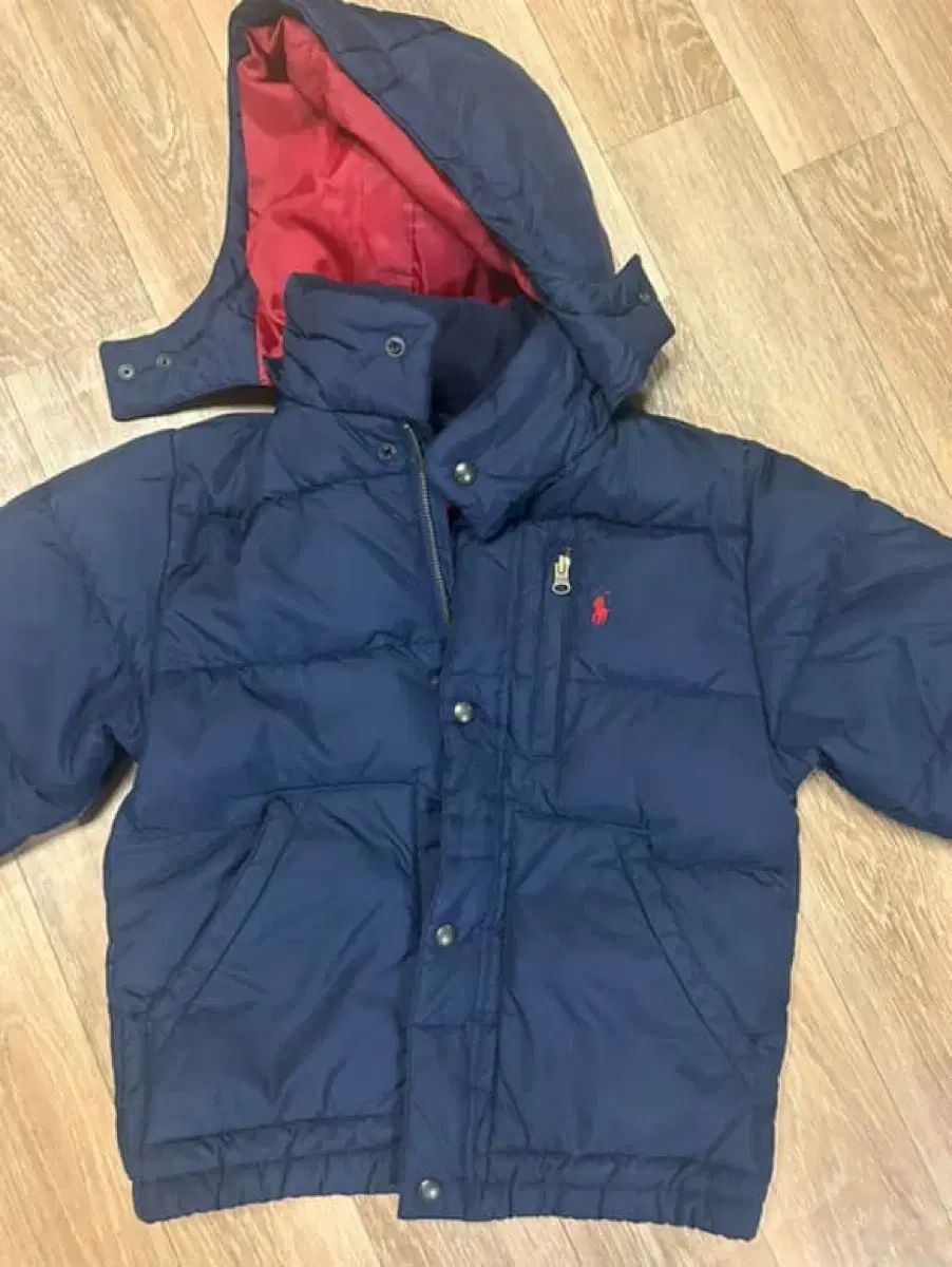 ポロ ラルフローレン キッズ ネイビー ダウン
