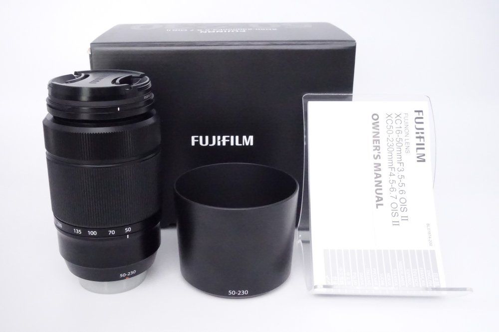 上品 富士フイルム FUJIFILM F XC 50-230mm F4.5-6.7 OIS II ブラック レンズ D10091A