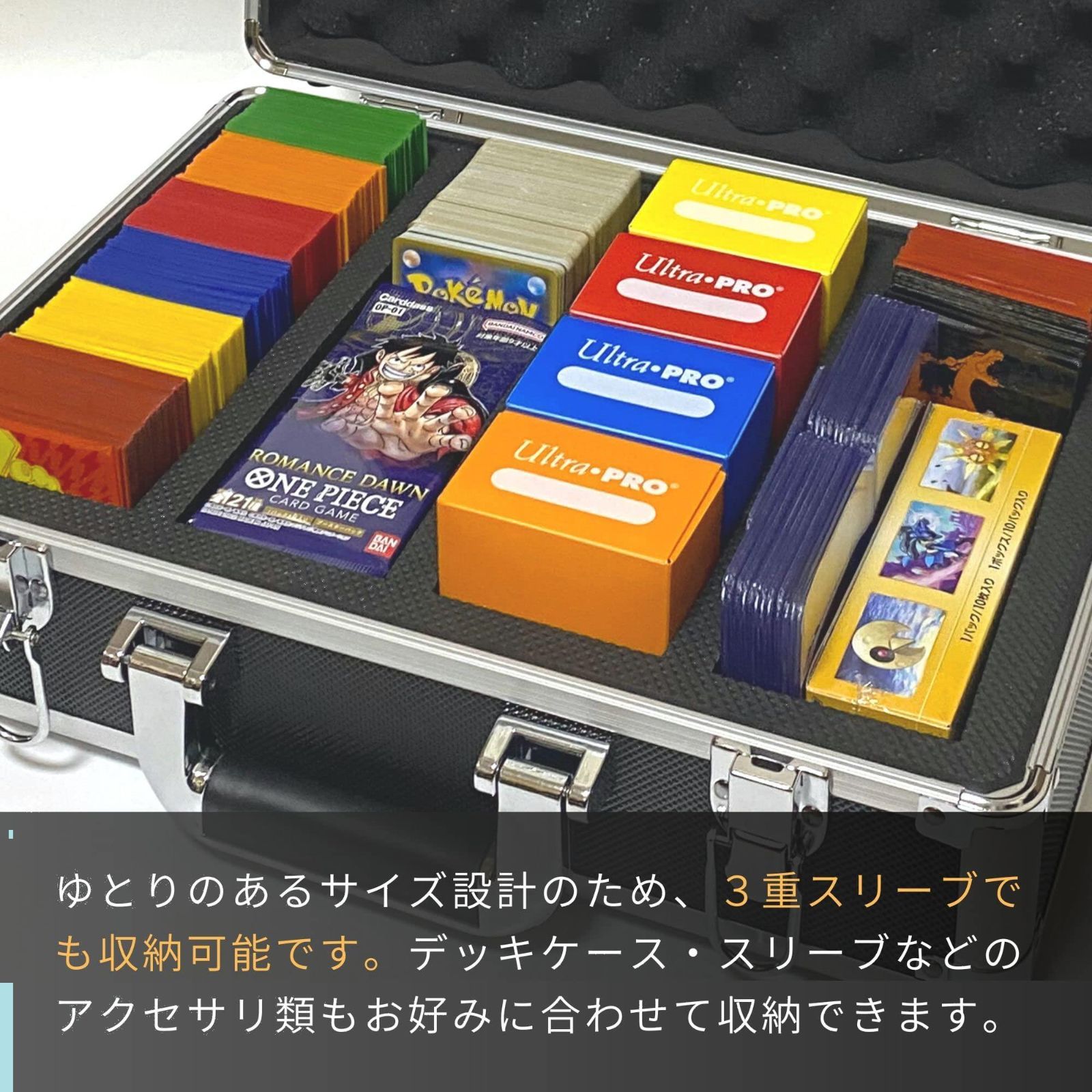 在庫セール】トレカ用アルミケース 2800枚収納 SPICA - メルカリ