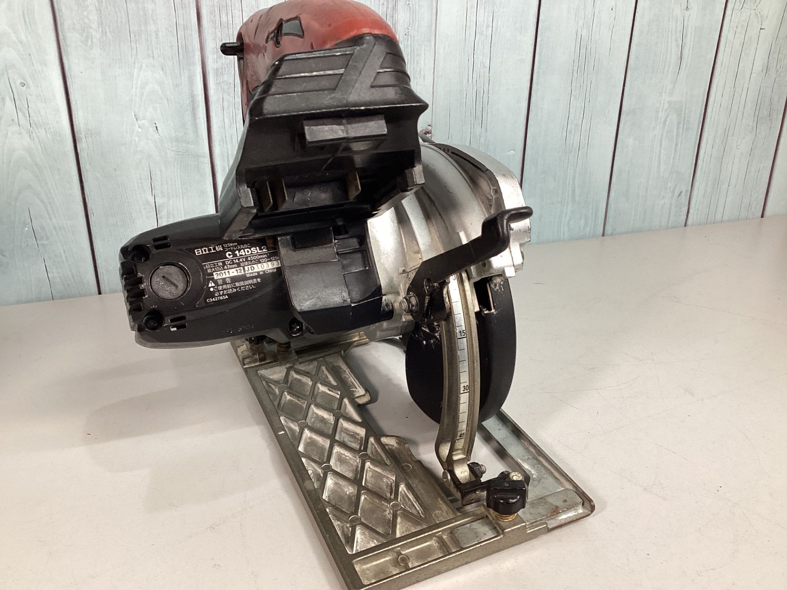 ☆ハイコーキ(HIKOKI ※旧:日立工機) コードレス丸のこ C14DSL2(NN)(R