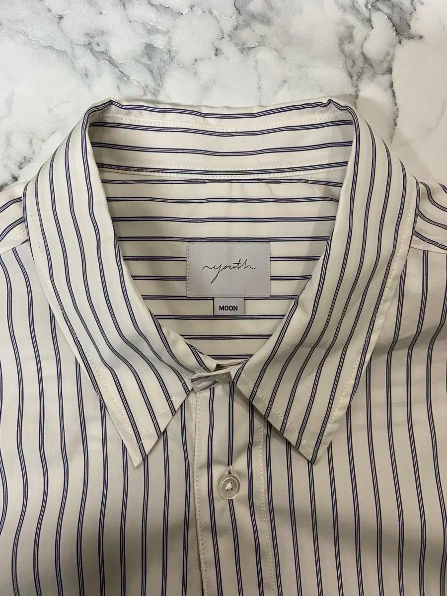 ユース ルーズド ストライプ シャツ