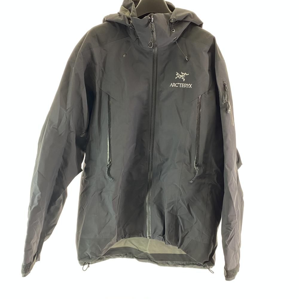【中古】ARC'TERYX theta ar gore-tex jacket サイズS 製 ブラック ▲フード加水分解 アークテリクス [17][240017725084] 中古】ARC'TERYX theta ar gore-tex jacket サイズS CANADA製 ブラック