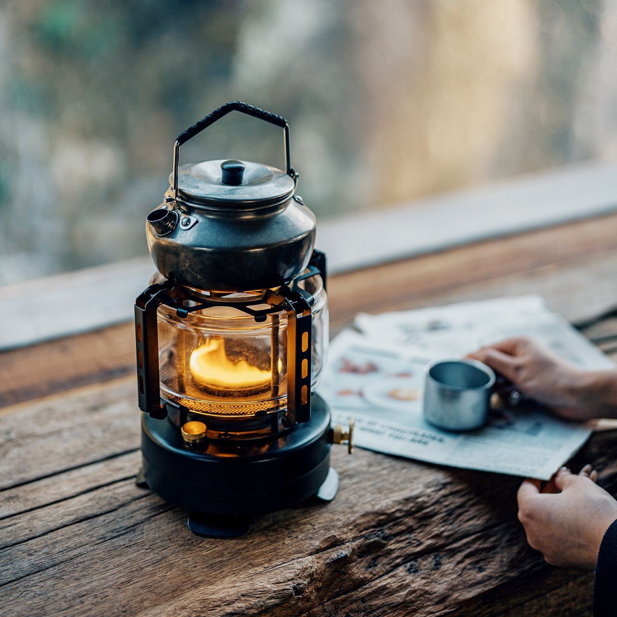 アウトレット品】PANGU LAMP STOVE Goout Springhill ブラック 黒 小型