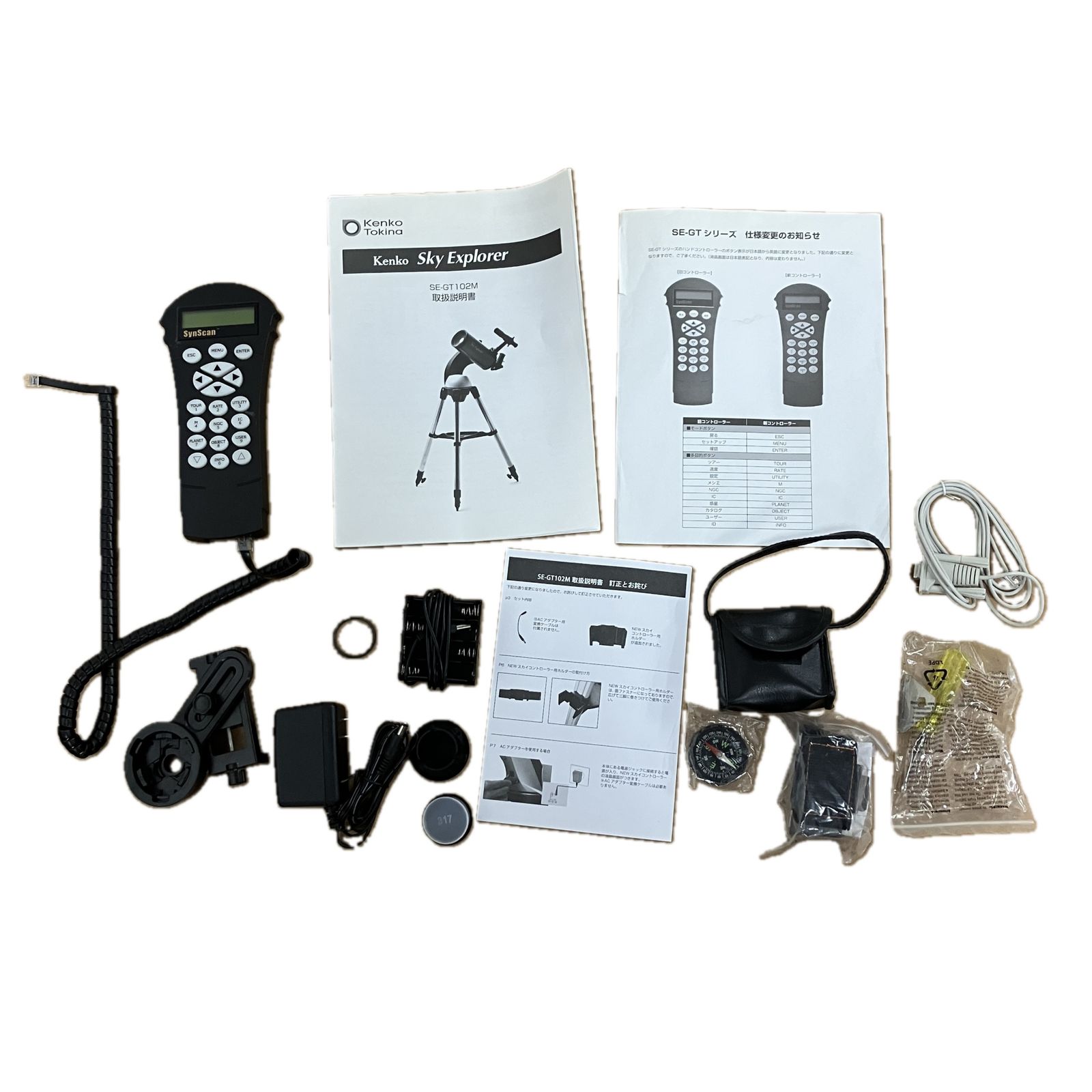 Kenko ケンコー Sky Explorer SE-GT 102 M 望遠鏡 セット 自動導入 天体望遠鏡