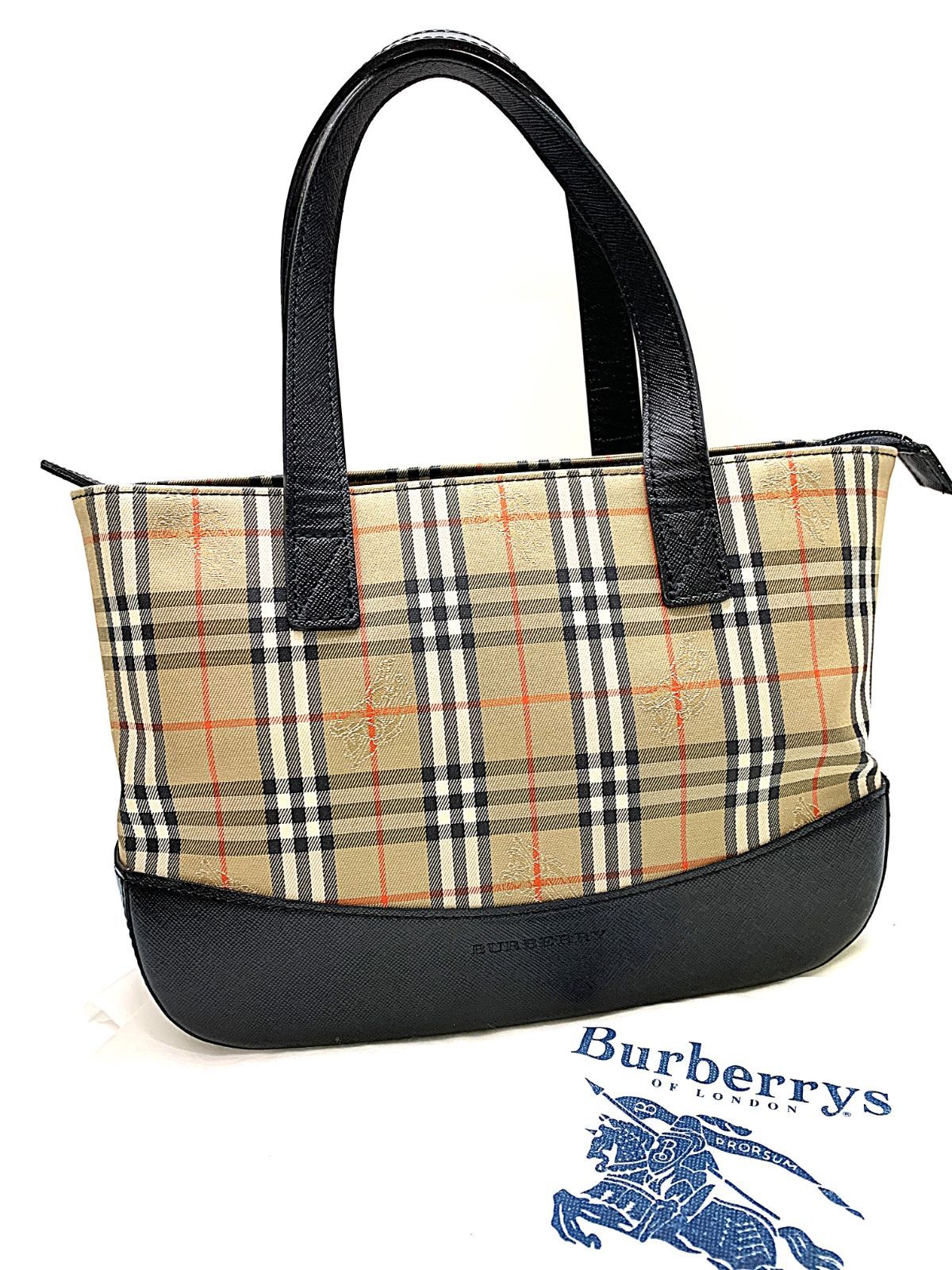 値下げ❗️《美品》BURBERRY バーバリー ノバチェック ミニトート