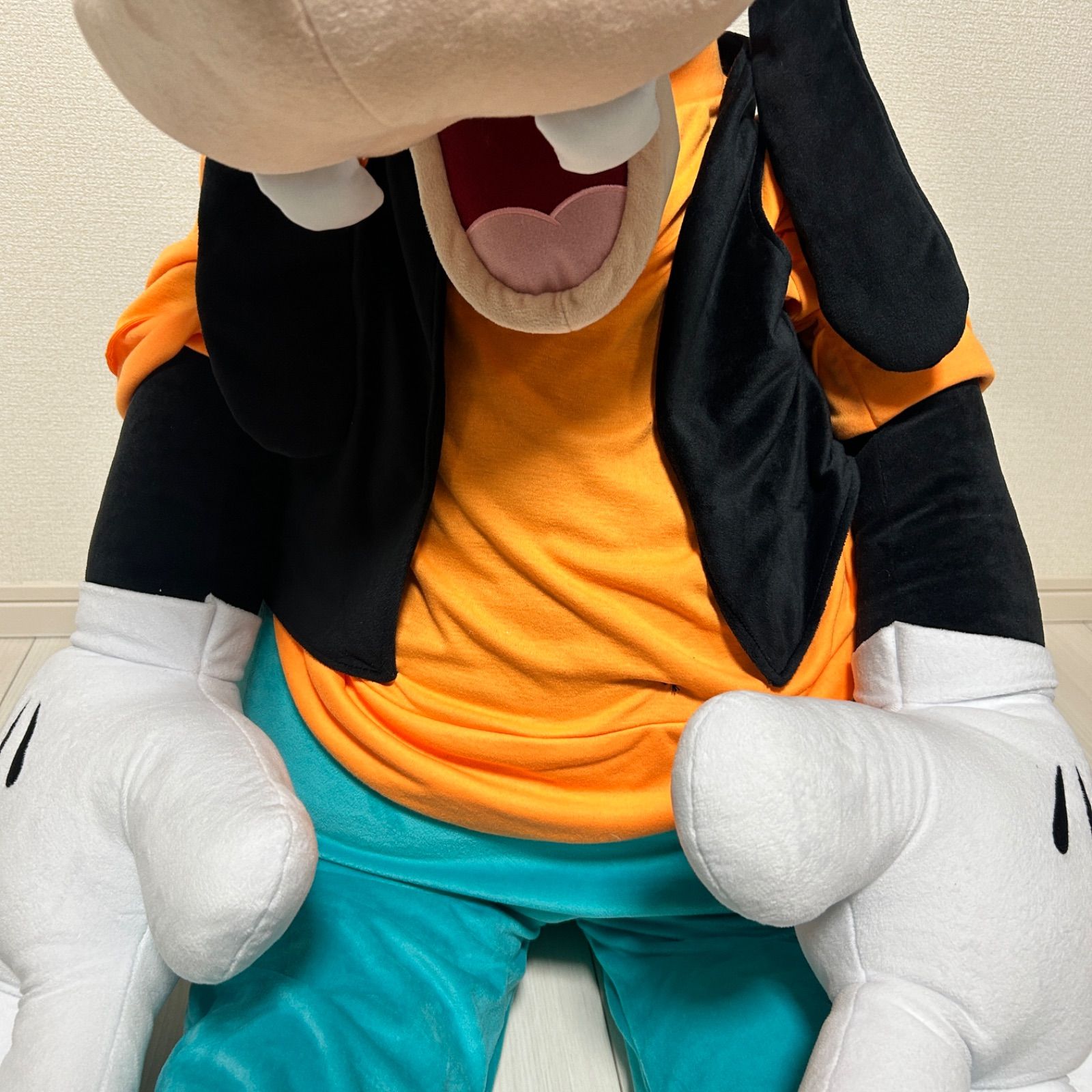 受注生産 ディズニー グーフィー ぬいぐるみ ハピリクファクトリー