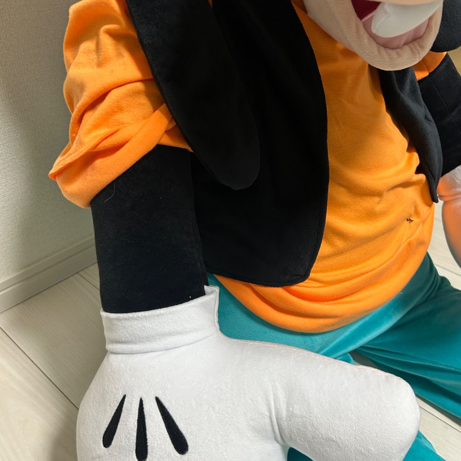 受注生産 ディズニー グーフィー ぬいぐるみ ハピリクファクトリー