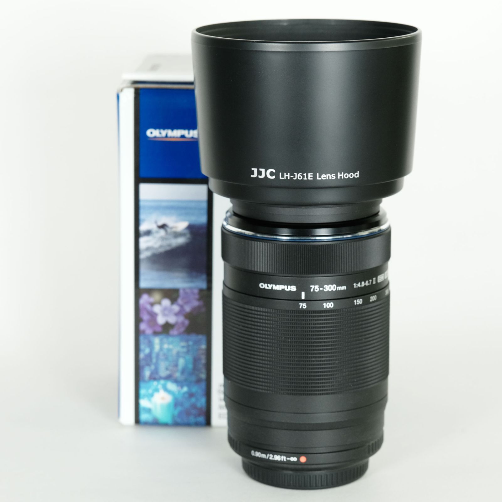 別売りフード付 OLYMPUS M.ZUIKO DIGITAL ED 75-300mm F4.8-6.7 II マイクロフォーサーズマウント