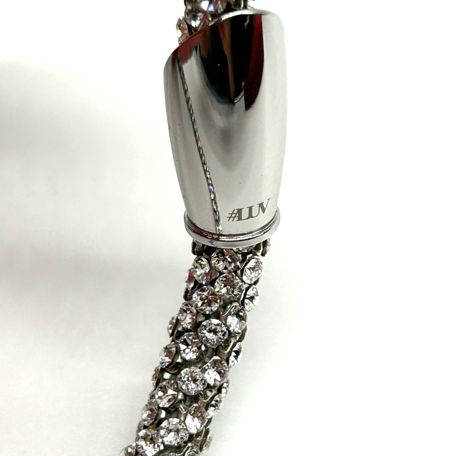 極美品】GACKT愛用 VARTIX バティックス ＃LUV 7mm クリア ネックレス