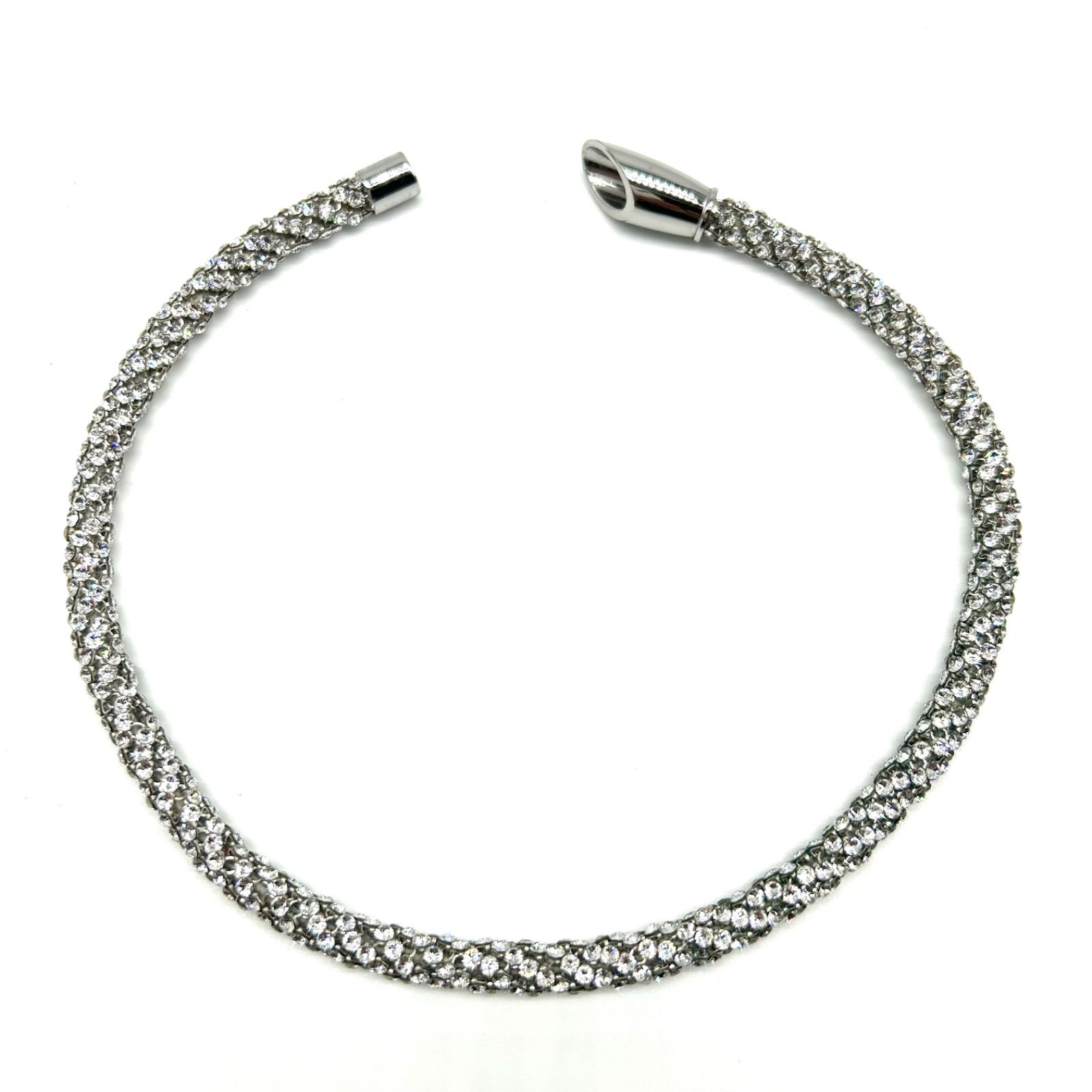 極美品】GACKT愛用 VARTIX バティックス ＃LUV 7mm クリア ネックレス