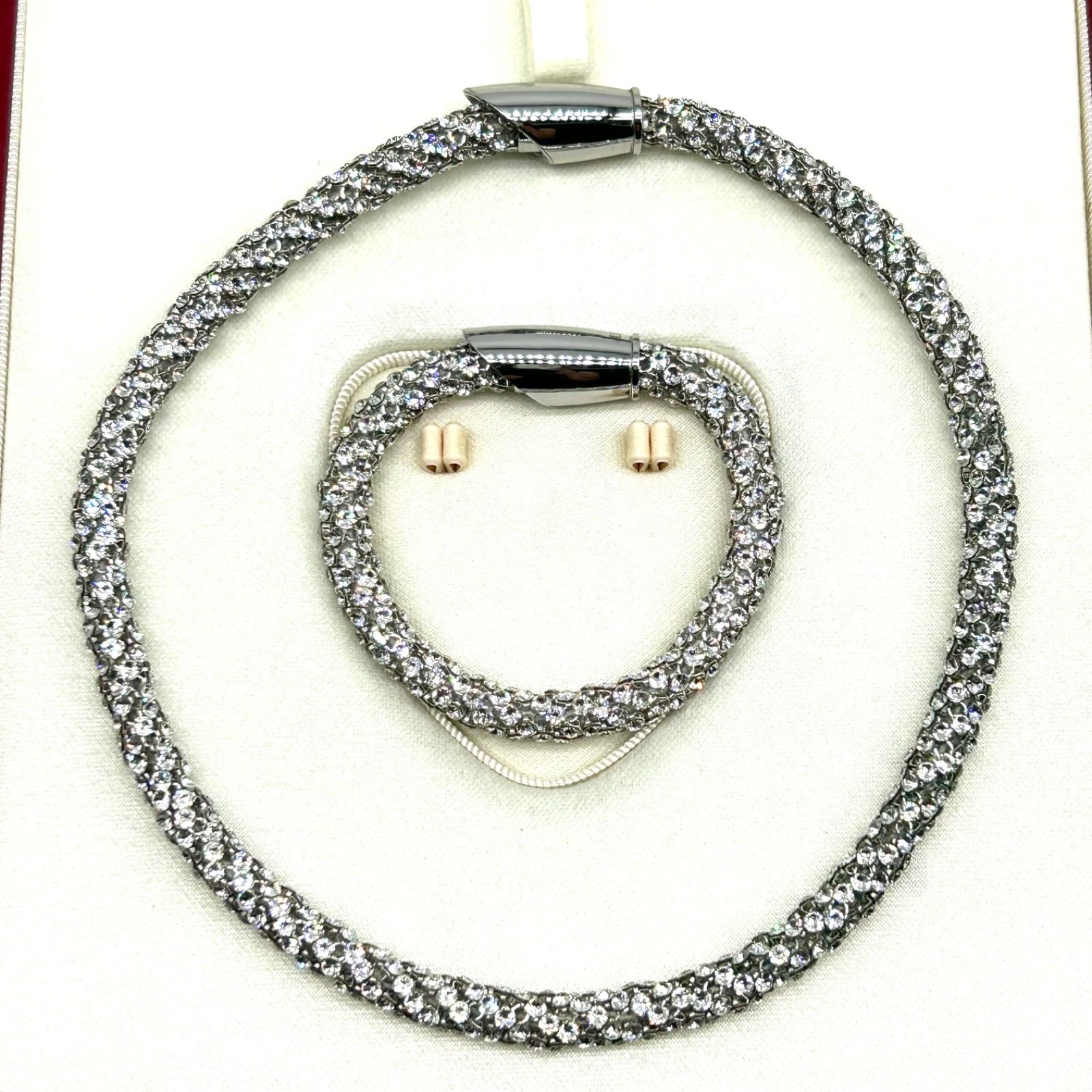 極美品】GACKT愛用 VARTIX バティックス ＃LUV 7mm クリア ネックレス