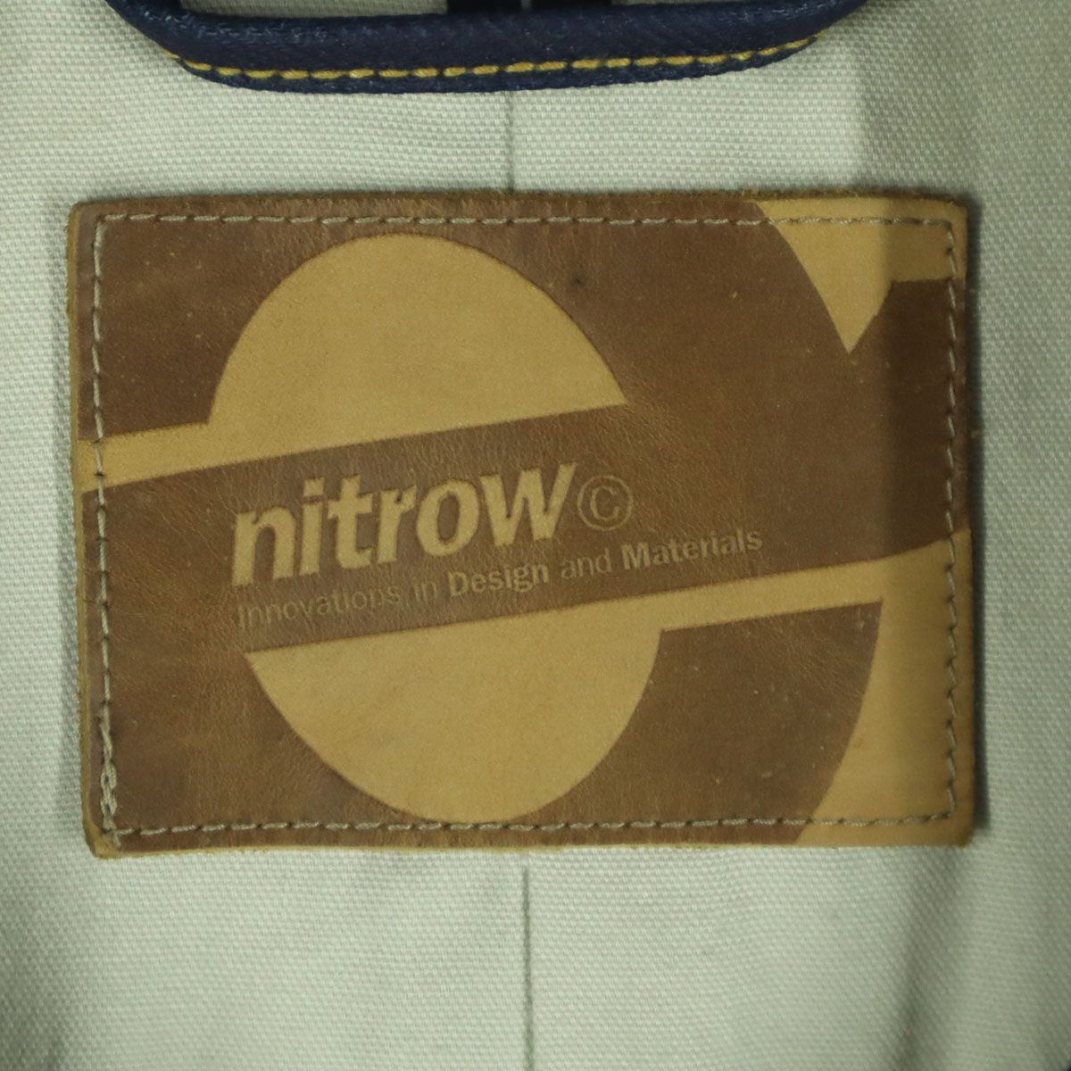 NITROW ナイトロウ 長袖 デニムコート L ネイビー メンズ 古着 - メルカリ